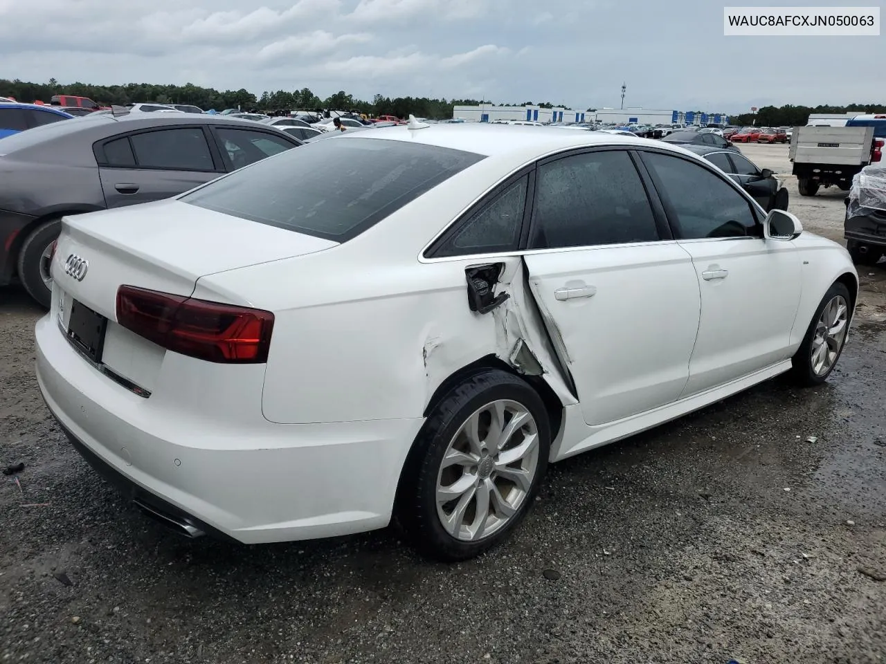 WAUC8AFCXJN050063 2018 Audi A6 Premium