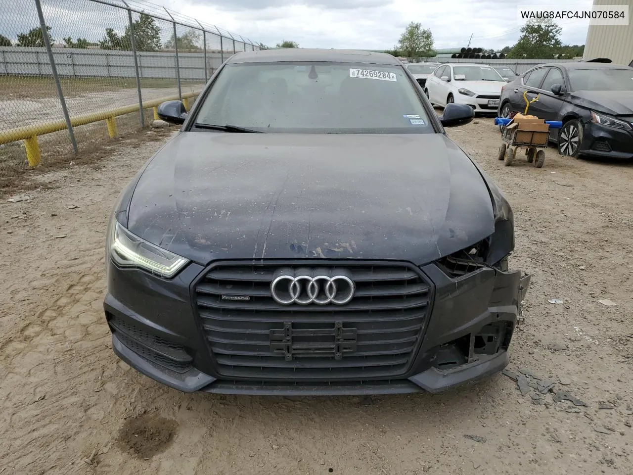 2018 Audi A6 Premium Plus VIN: WAUG8AFC4JN070584 Lot: 74269284