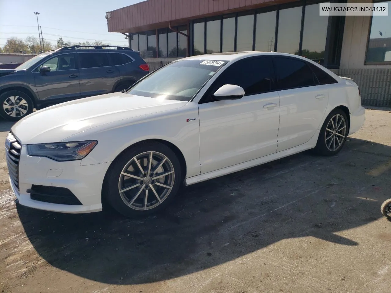 2018 Audi A6 Premium Plus VIN: WAUG3AFC2JN043432 Lot: 75879754