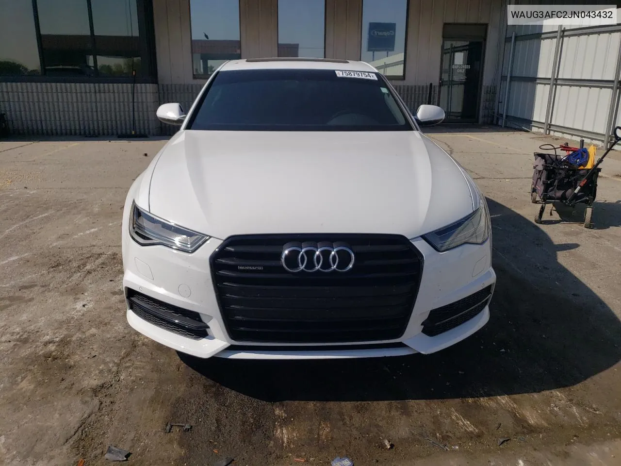 2018 Audi A6 Premium Plus VIN: WAUG3AFC2JN043432 Lot: 75879754