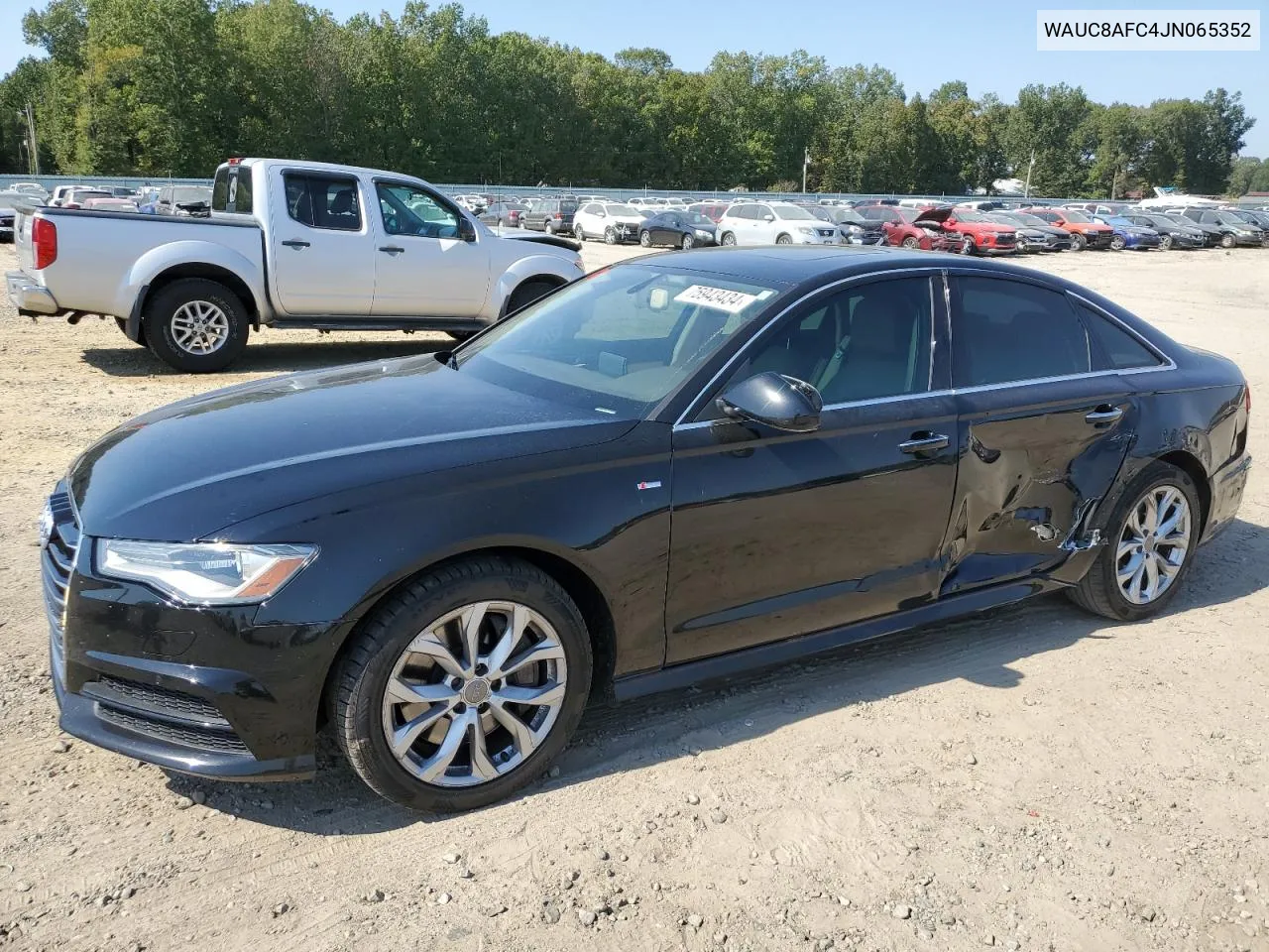 2018 Audi A6 Premium VIN: WAUC8AFC4JN065352 Lot: 75943434