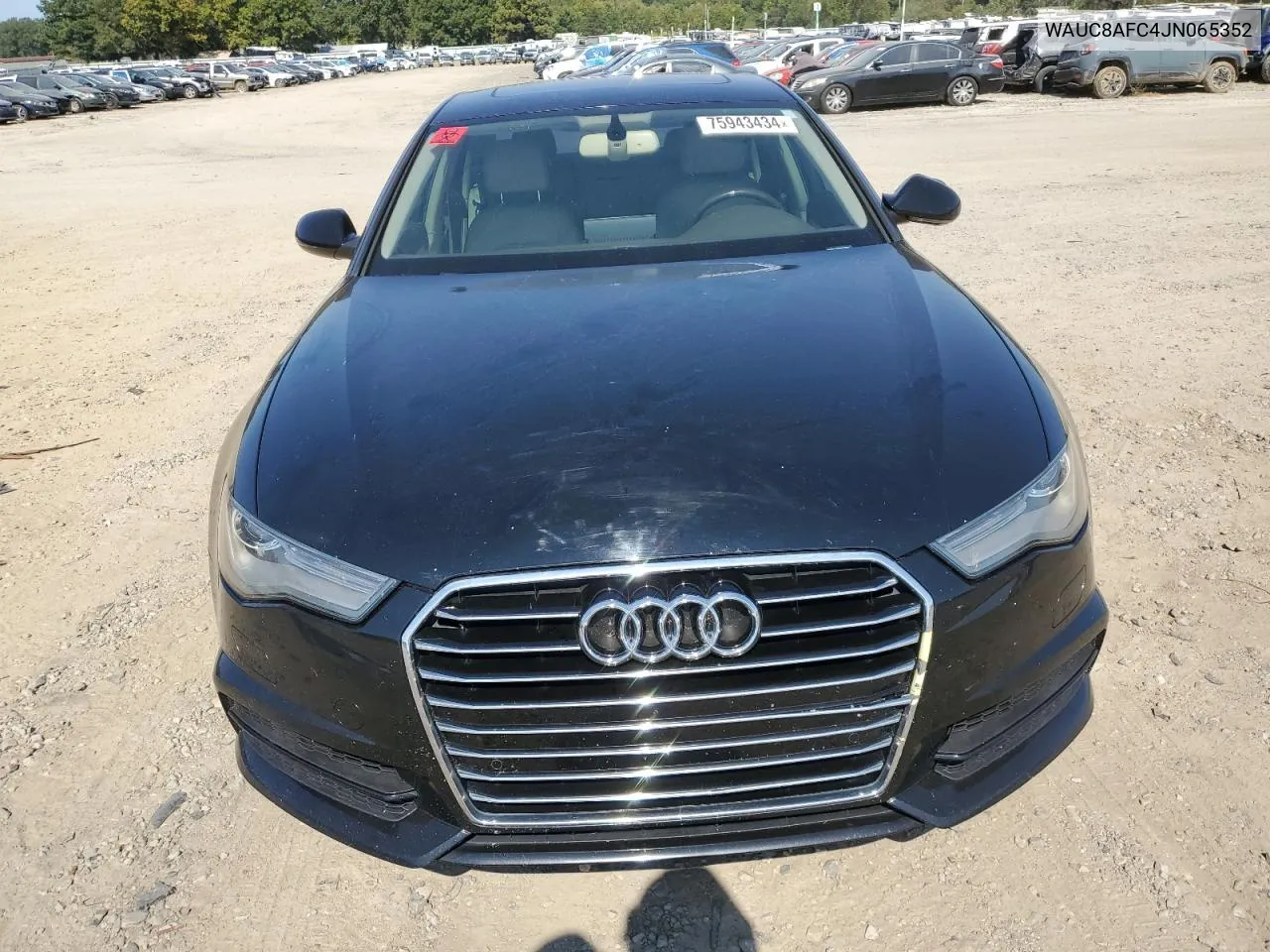 2018 Audi A6 Premium VIN: WAUC8AFC4JN065352 Lot: 75943434