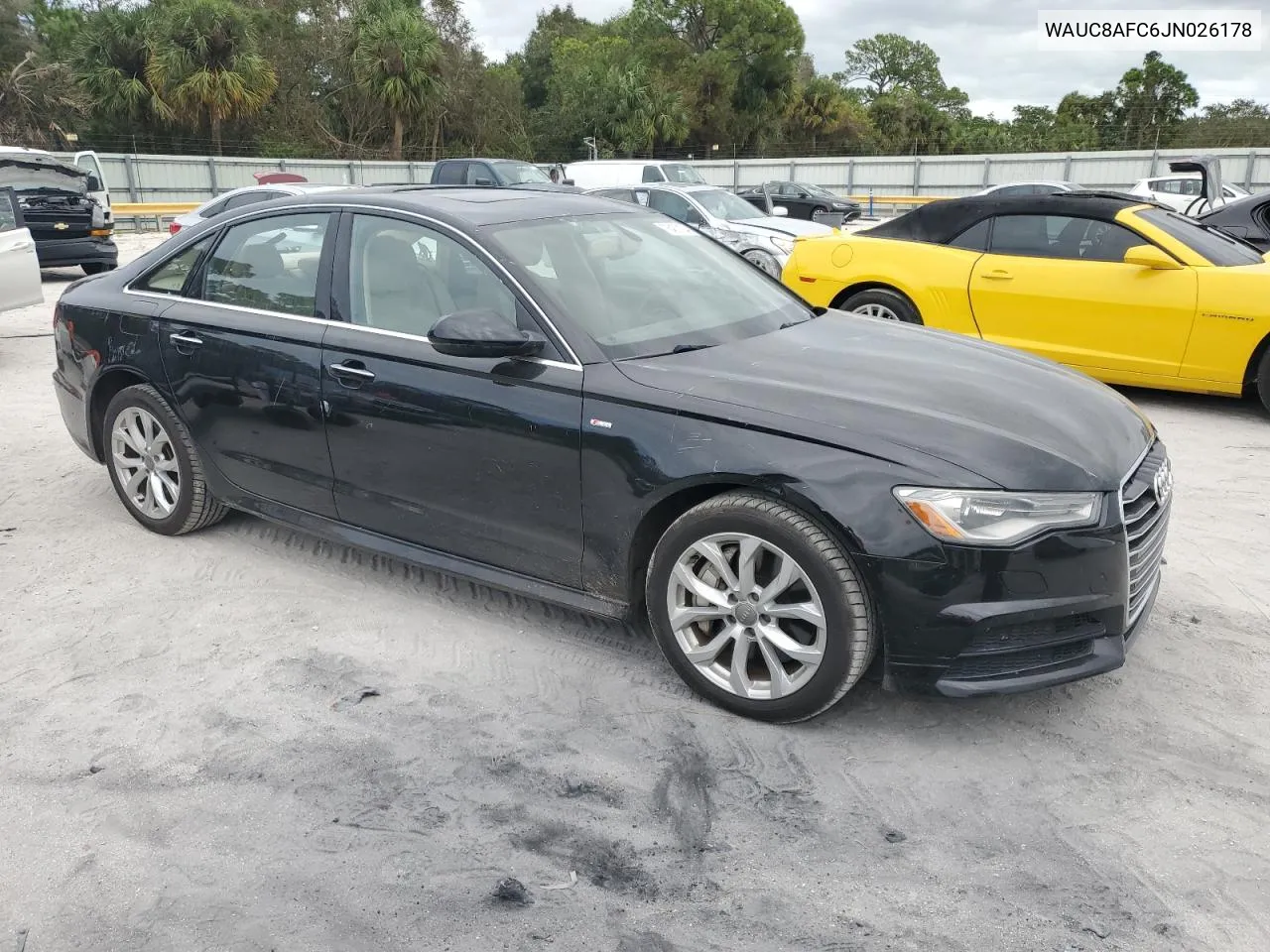 2018 Audi A6 Premium VIN: WAUC8AFC6JN026178 Lot: 76457104