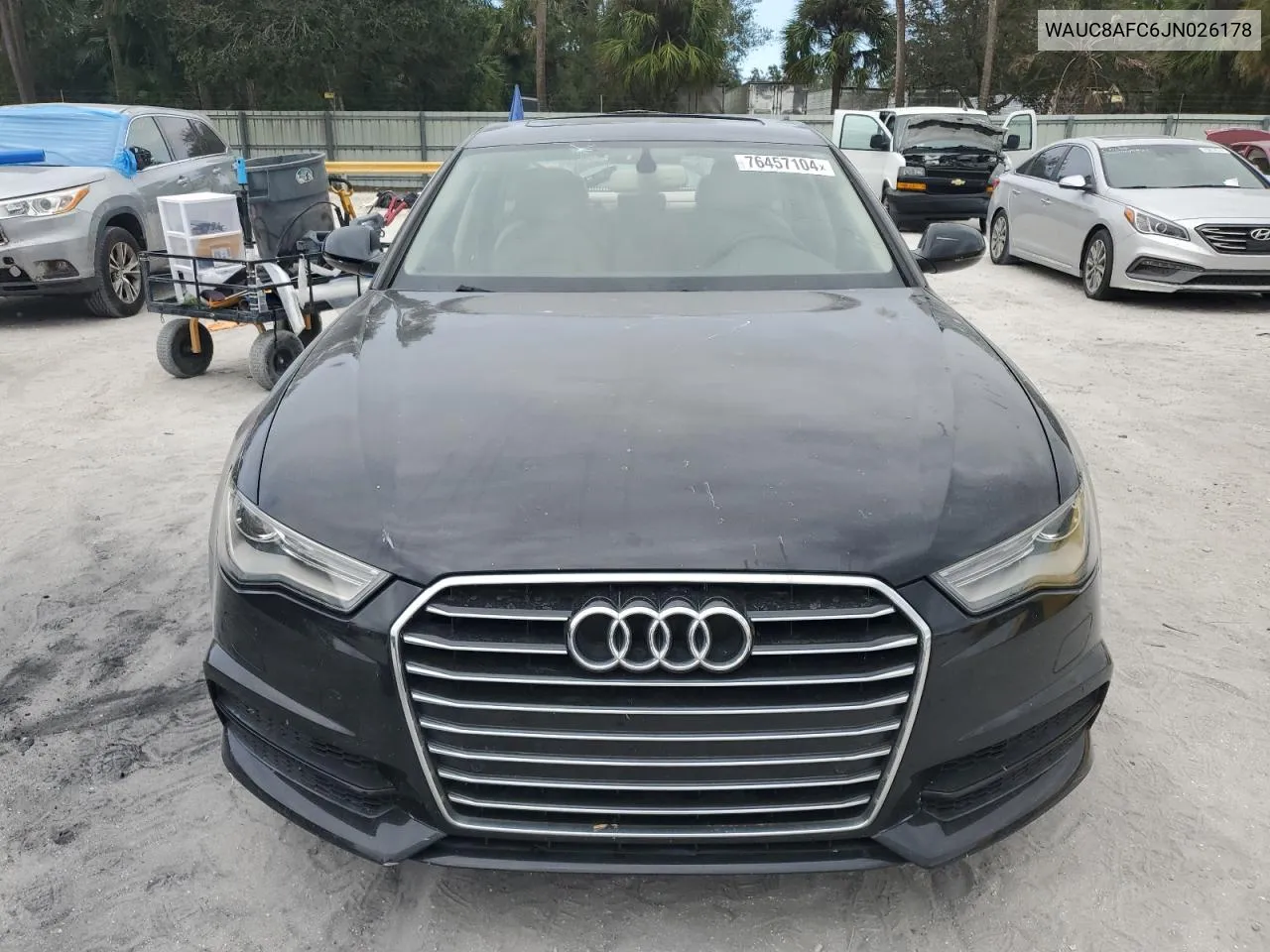 2018 Audi A6 Premium VIN: WAUC8AFC6JN026178 Lot: 76457104