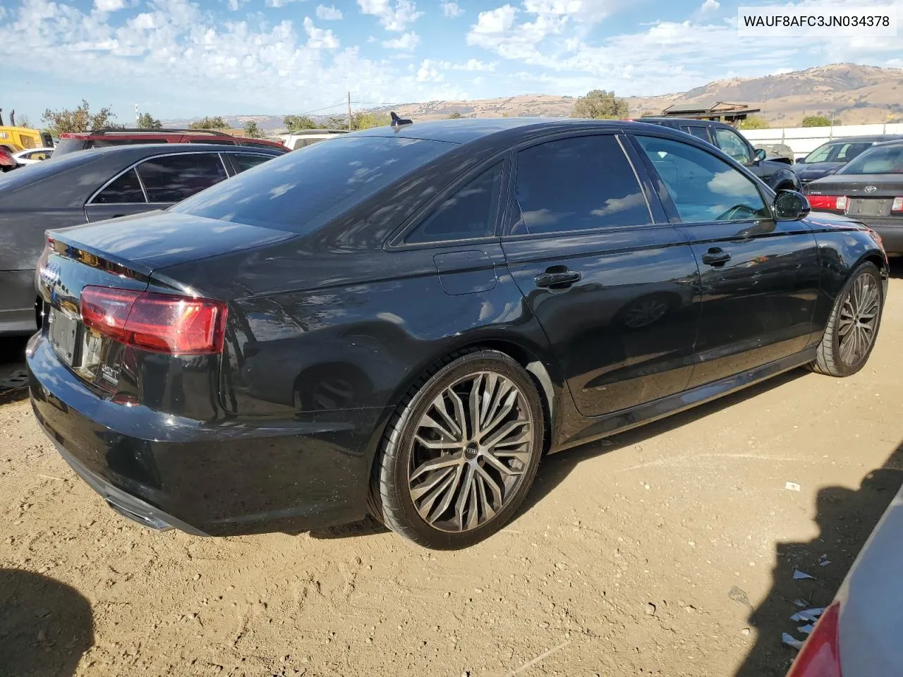 2018 Audi A6 Premium VIN: WAUF8AFC3JN034378 Lot: 77989294