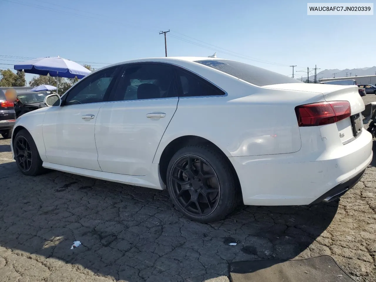 2018 Audi A6 Premium VIN: WAUC8AFC7JN020339 Lot: 78957734