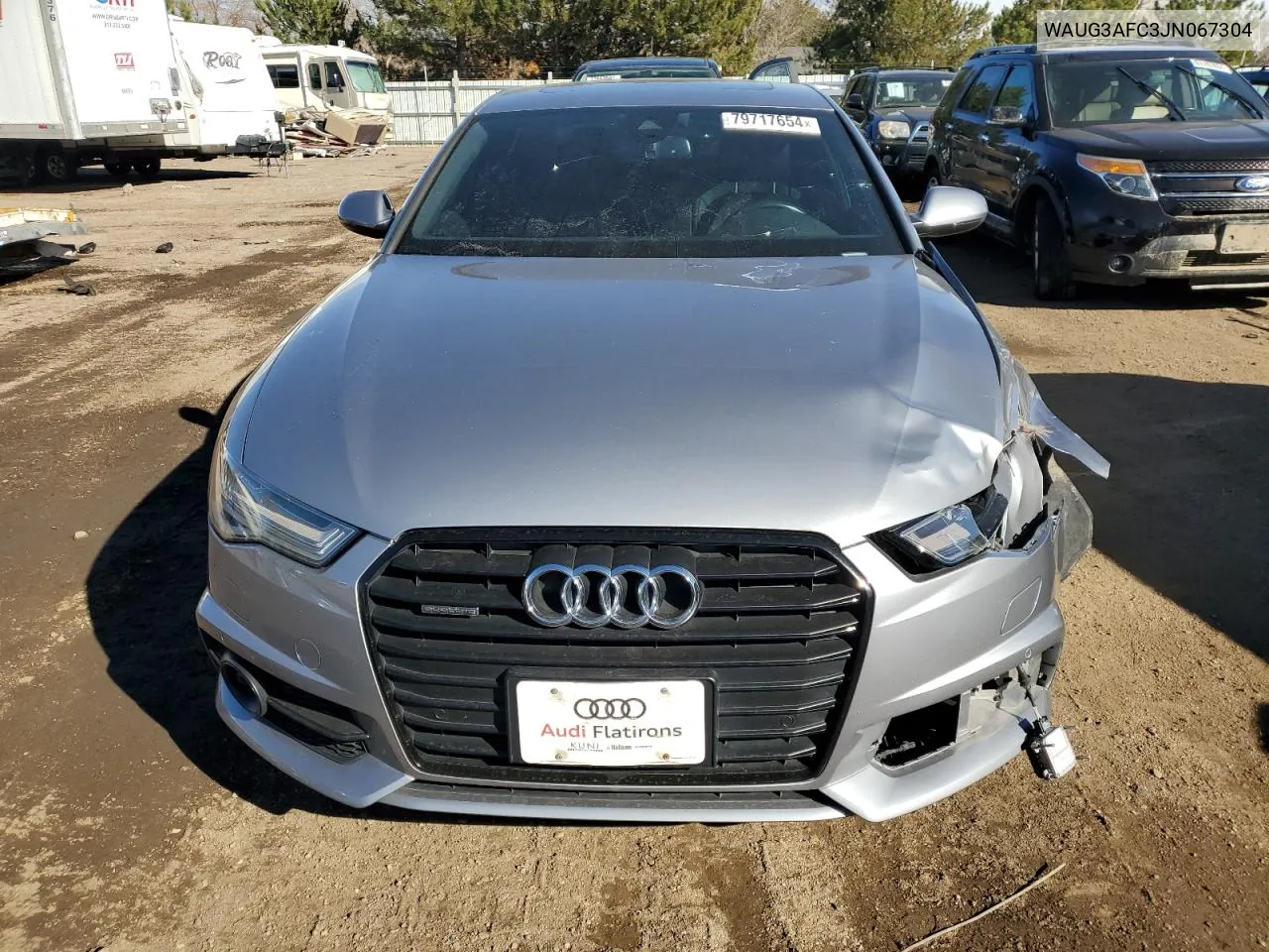 2018 Audi A6 Premium Plus VIN: WAUG3AFC3JN067304 Lot: 79717654