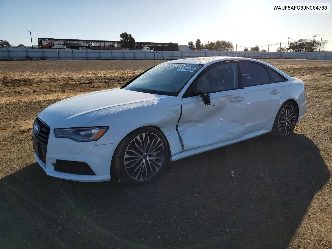 2018 Audi A6 Premium VIN: WAUF8AFC8JN084788 Lot: 81314944