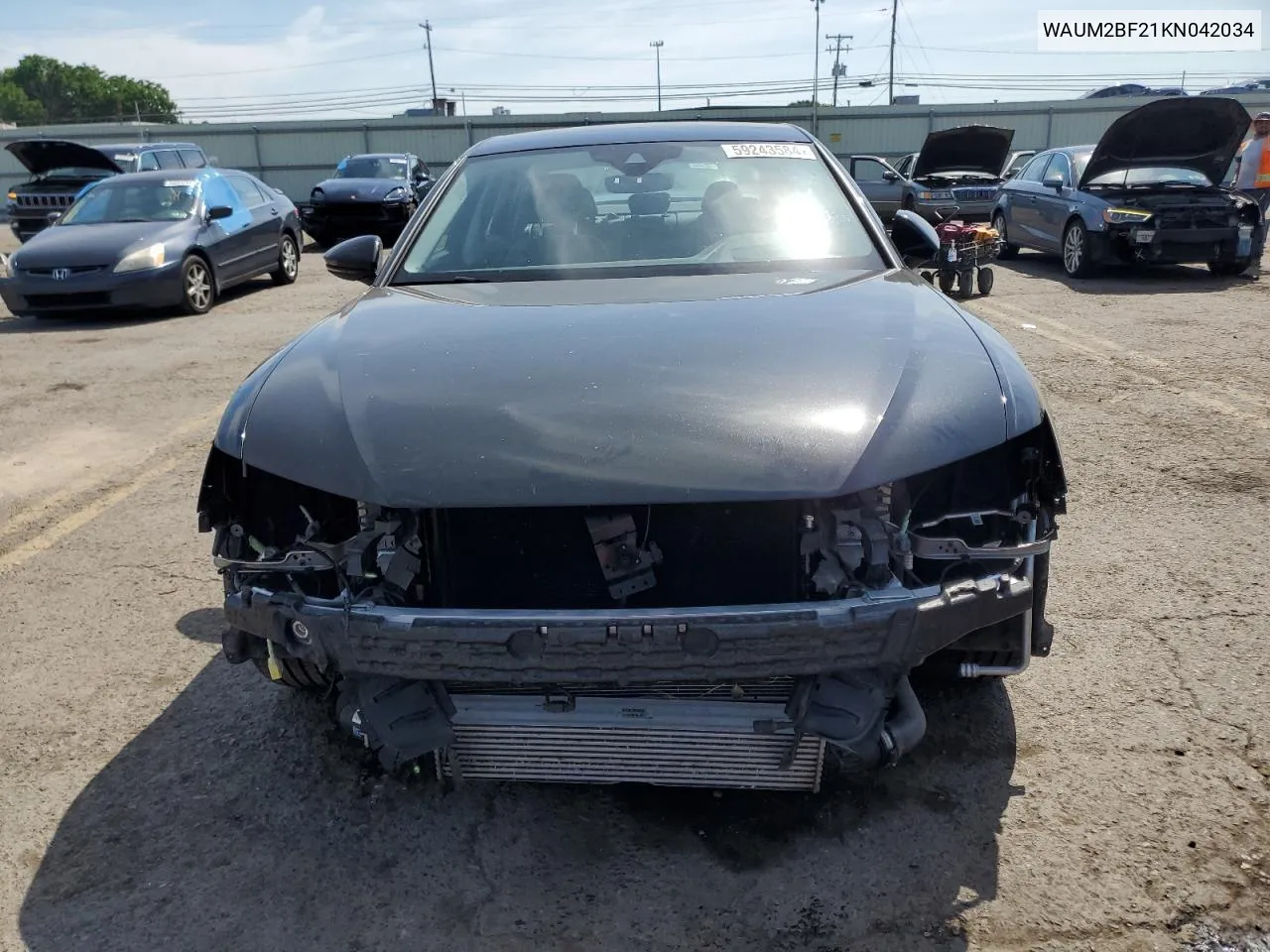 WAUM2BF21KN042034 2019 Audi A6 Prestige