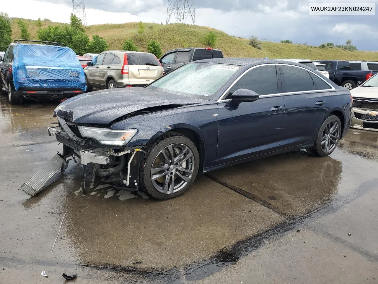 2019 Audi A6 Premium VIN: WAUK2AF23KN024247 Lot: 59997054