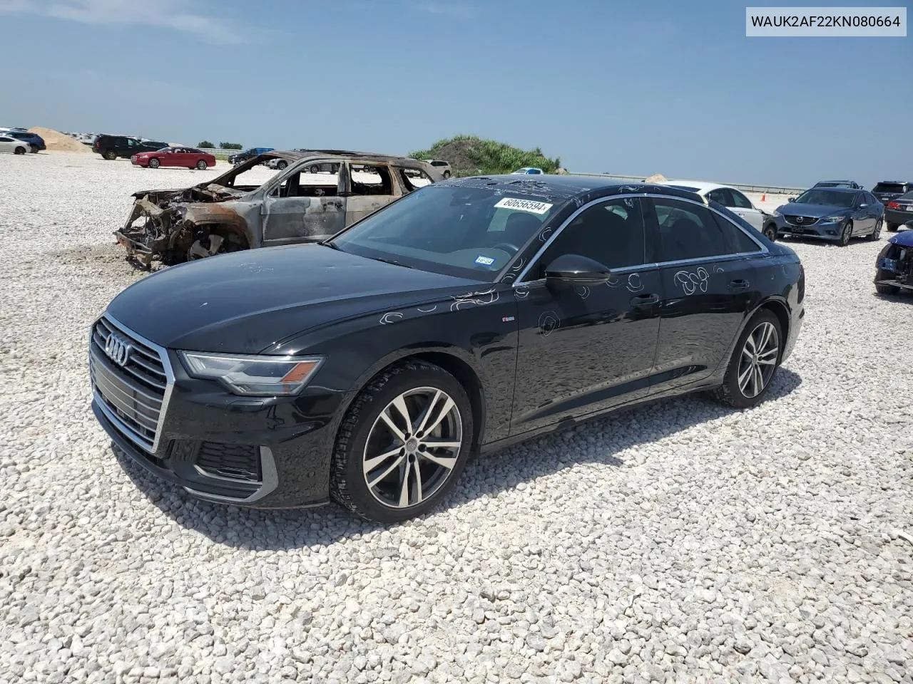 2019 Audi A6 Premium VIN: WAUK2AF22KN080664 Lot: 60656594