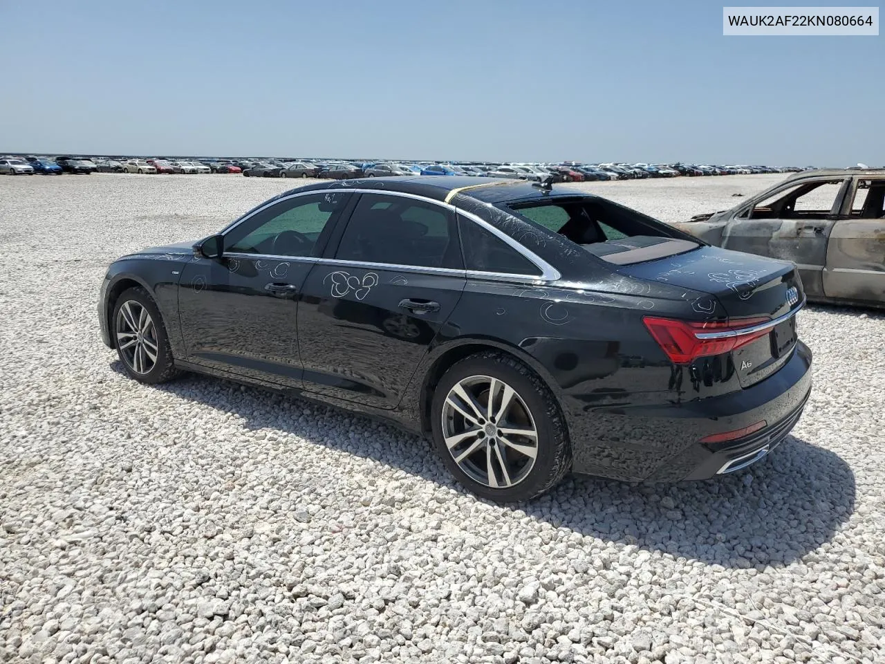 2019 Audi A6 Premium VIN: WAUK2AF22KN080664 Lot: 60656594