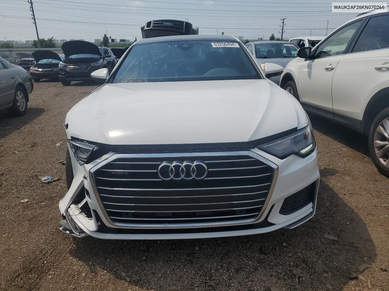 WAUK2AF26KN070266 2019 Audi A6 Premium