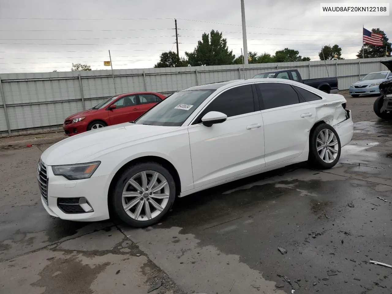 2019 Audi A6 Premium VIN: WAUD8AF20KN122188 Lot: 66488634