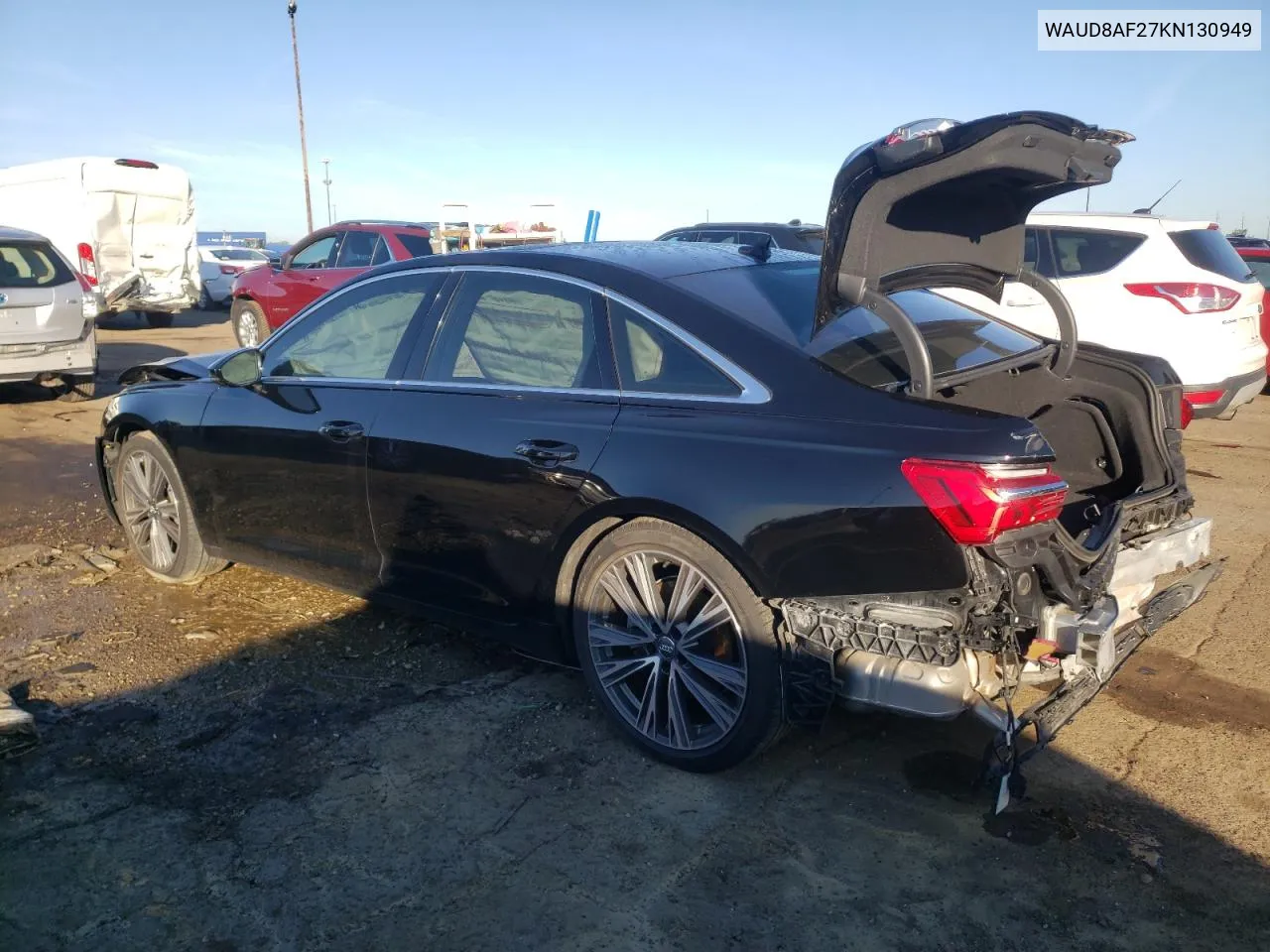 2019 Audi A6 Premium VIN: WAUD8AF27KN130949 Lot: 69714424