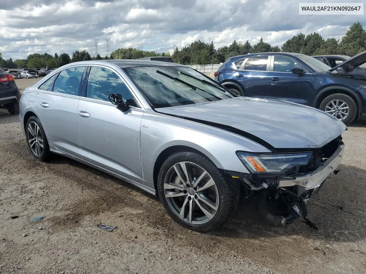 2019 Audi A6 Premium Plus VIN: WAUL2AF21KN092647 Lot: 70374964