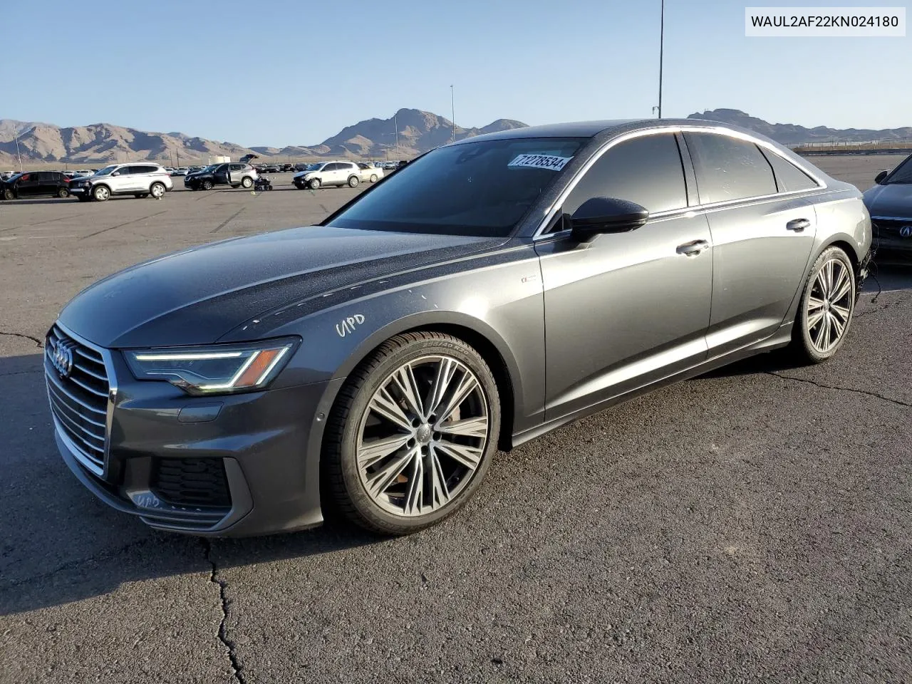 2019 Audi A6 Premium Plus VIN: WAUL2AF22KN024180 Lot: 71278534