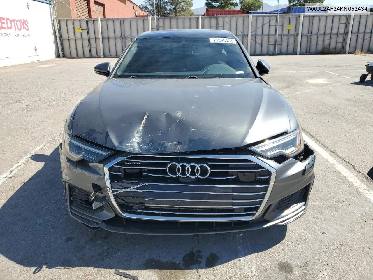 2019 Audi A6 Premium Plus VIN: WAUL2AF24KN052434 Lot: 75095464