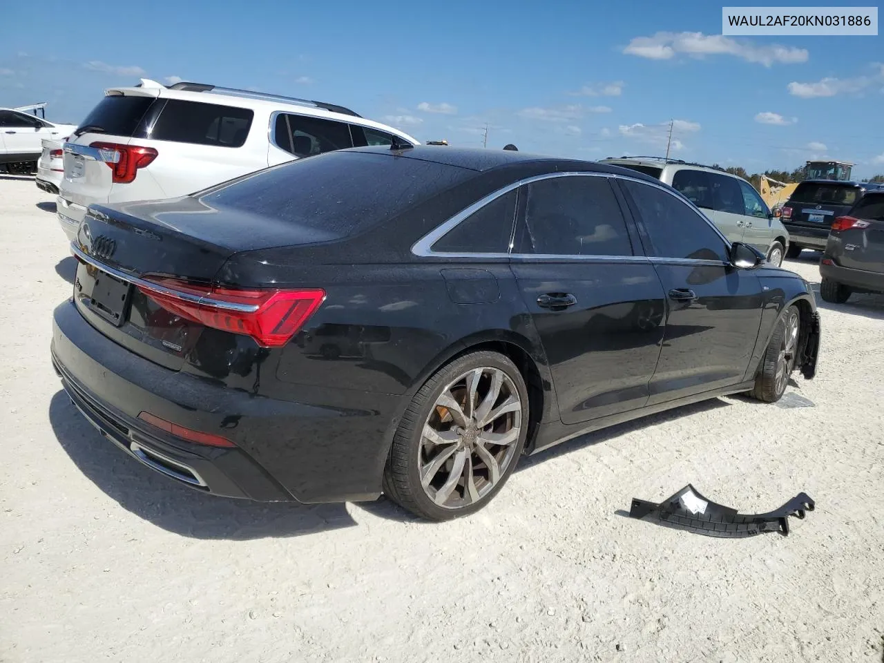 2019 Audi A6 Premium Plus VIN: WAUL2AF20KN031886 Lot: 76174274