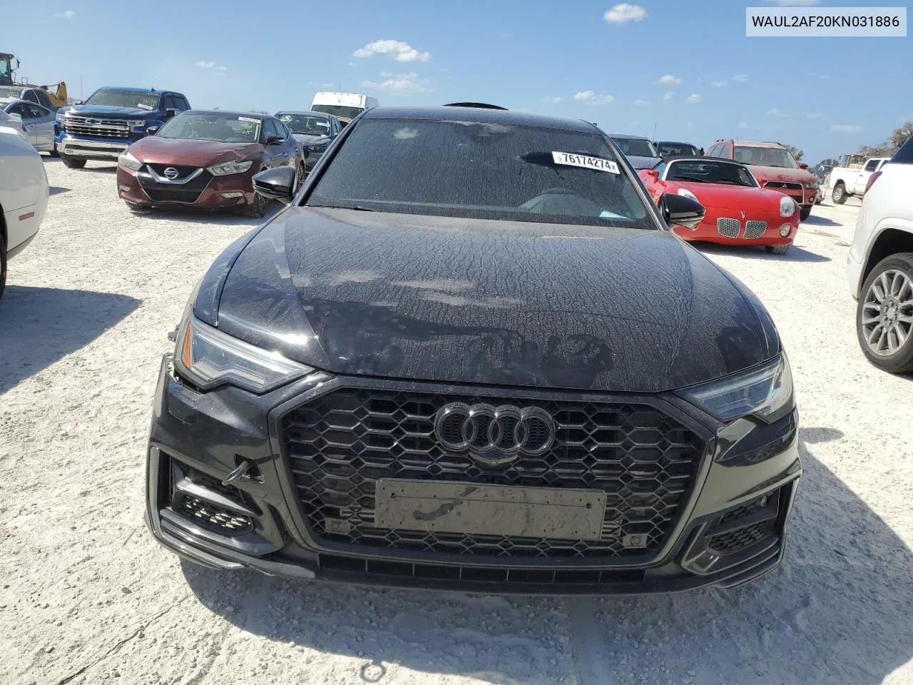 2019 Audi A6 Premium Plus VIN: WAUL2AF20KN031886 Lot: 76174274