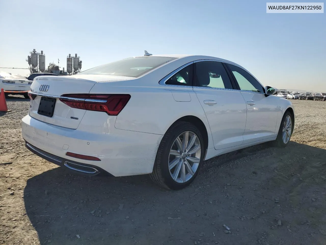 2019 Audi A6 Premium VIN: WAUD8AF27KN122950 Lot: 79972264