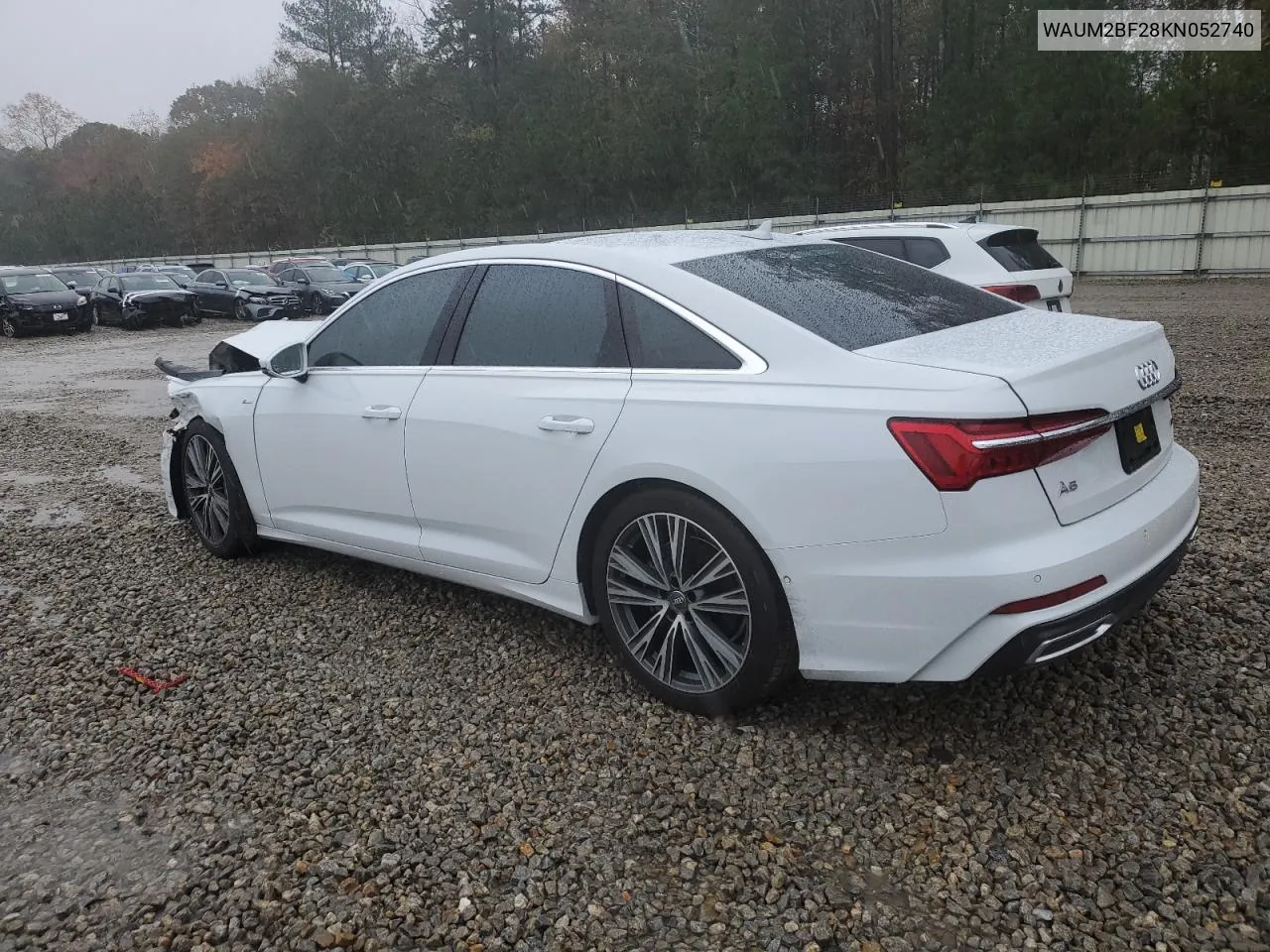 2019 Audi A6 Prestige VIN: WAUM2BF28KN052740 Lot: 81246404