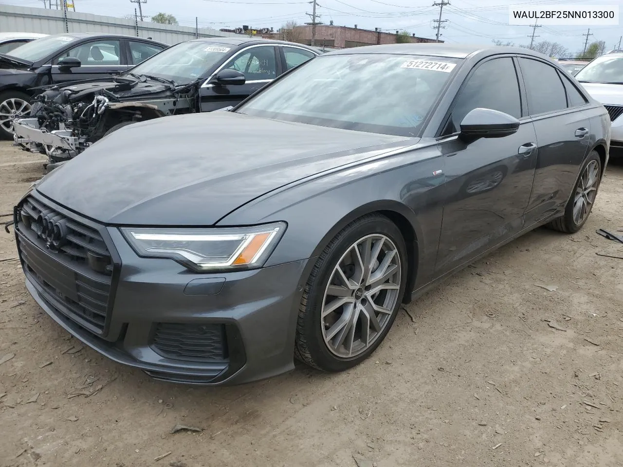 2022 Audi A6 Premium Plus VIN: WAUL2BF25NN013300 Lot: 51272714