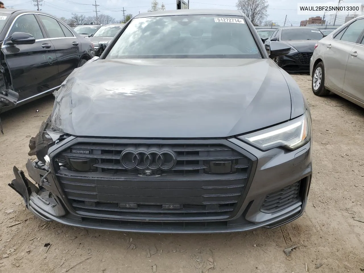 2022 Audi A6 Premium Plus VIN: WAUL2BF25NN013300 Lot: 51272714