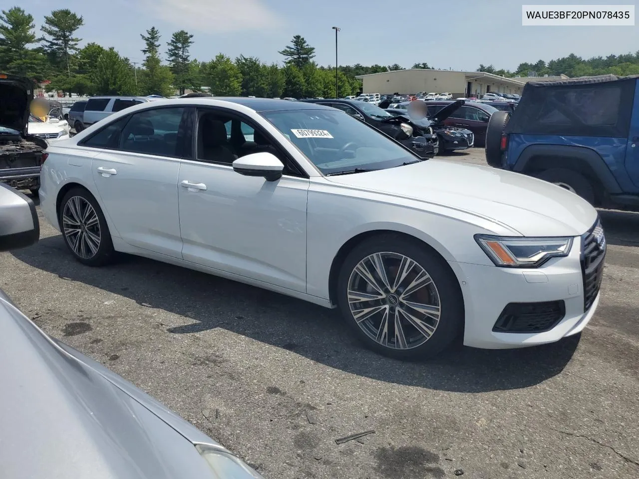 2023 Audi A6 Premium Plus VIN: WAUE3BF20PN078435 Lot: 60799324