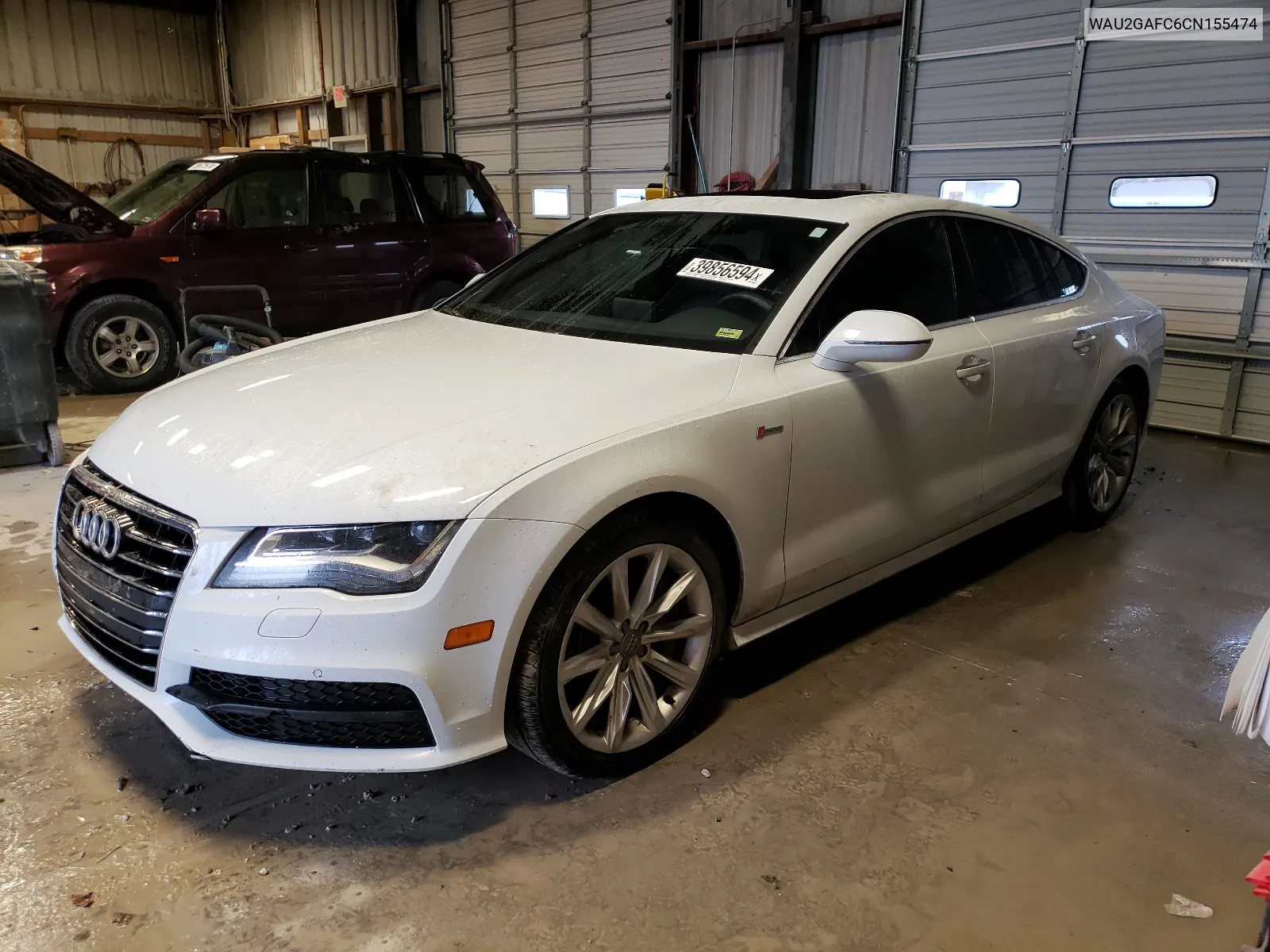 2012 Audi A7 Prestige VIN: WAU2GAFC6CN155474 Lot: 39856594