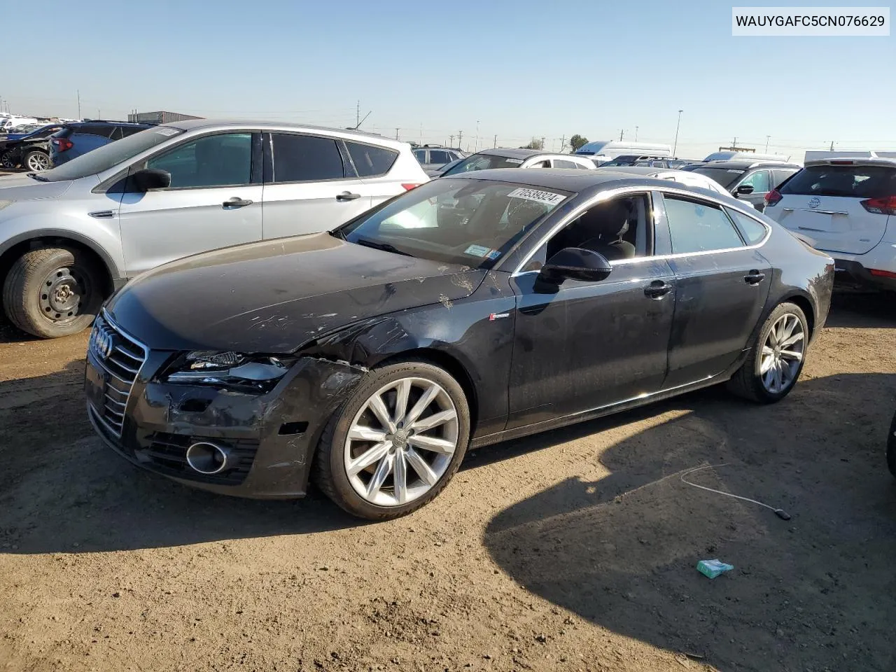 2012 Audi A7 Premium Plus VIN: WAUYGAFC5CN076629 Lot: 70539324