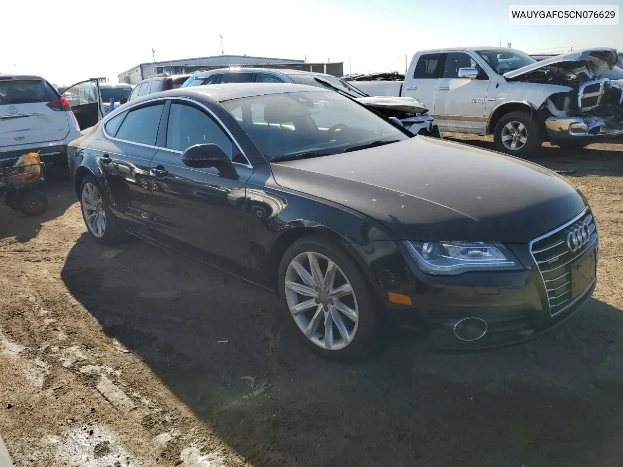 2012 Audi A7 Premium Plus VIN: WAUYGAFC5CN076629 Lot: 70539324