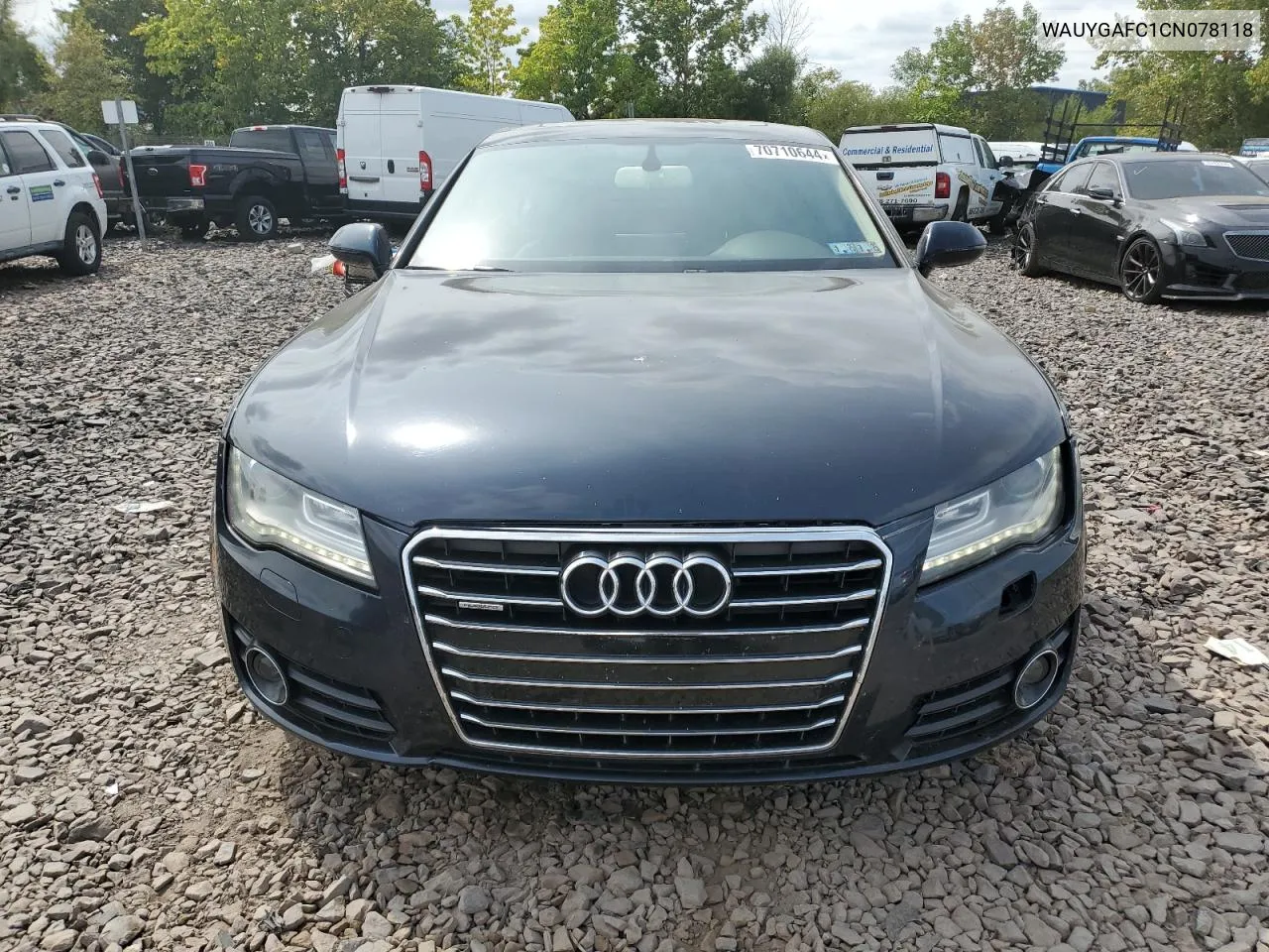 2012 Audi A7 Premium Plus VIN: WAUYGAFC1CN078118 Lot: 70710644