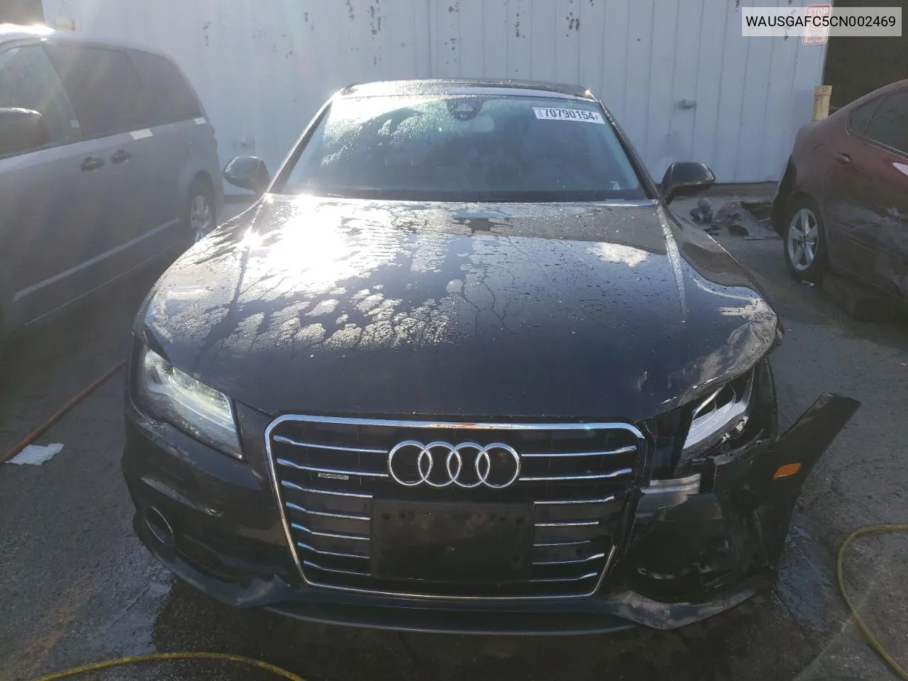 2012 Audi A7 Prestige VIN: WAUSGAFC5CN002469 Lot: 70790154