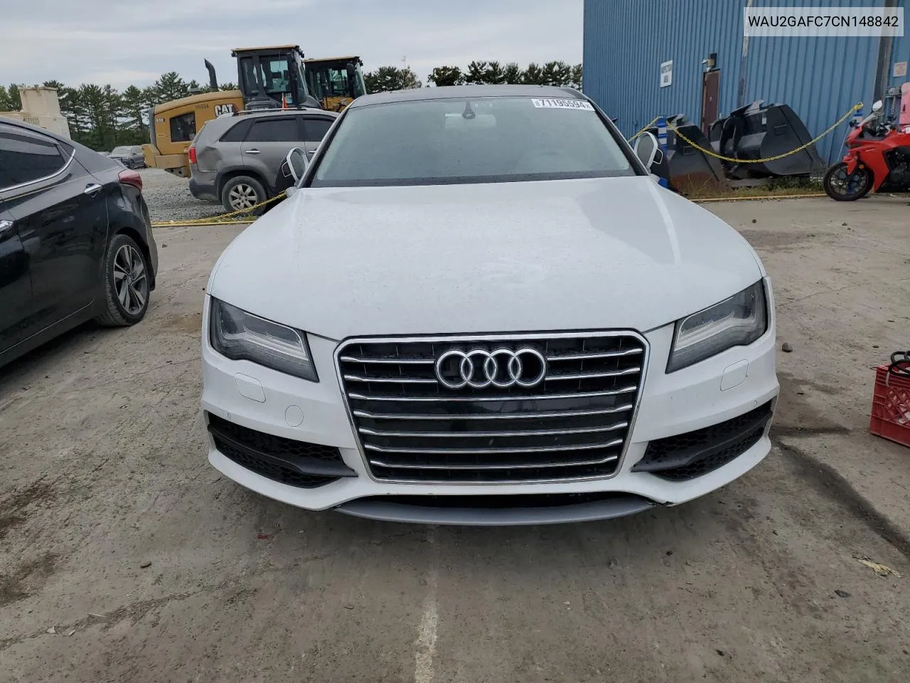 WAU2GAFC7CN148842 2012 Audi A7 Prestige