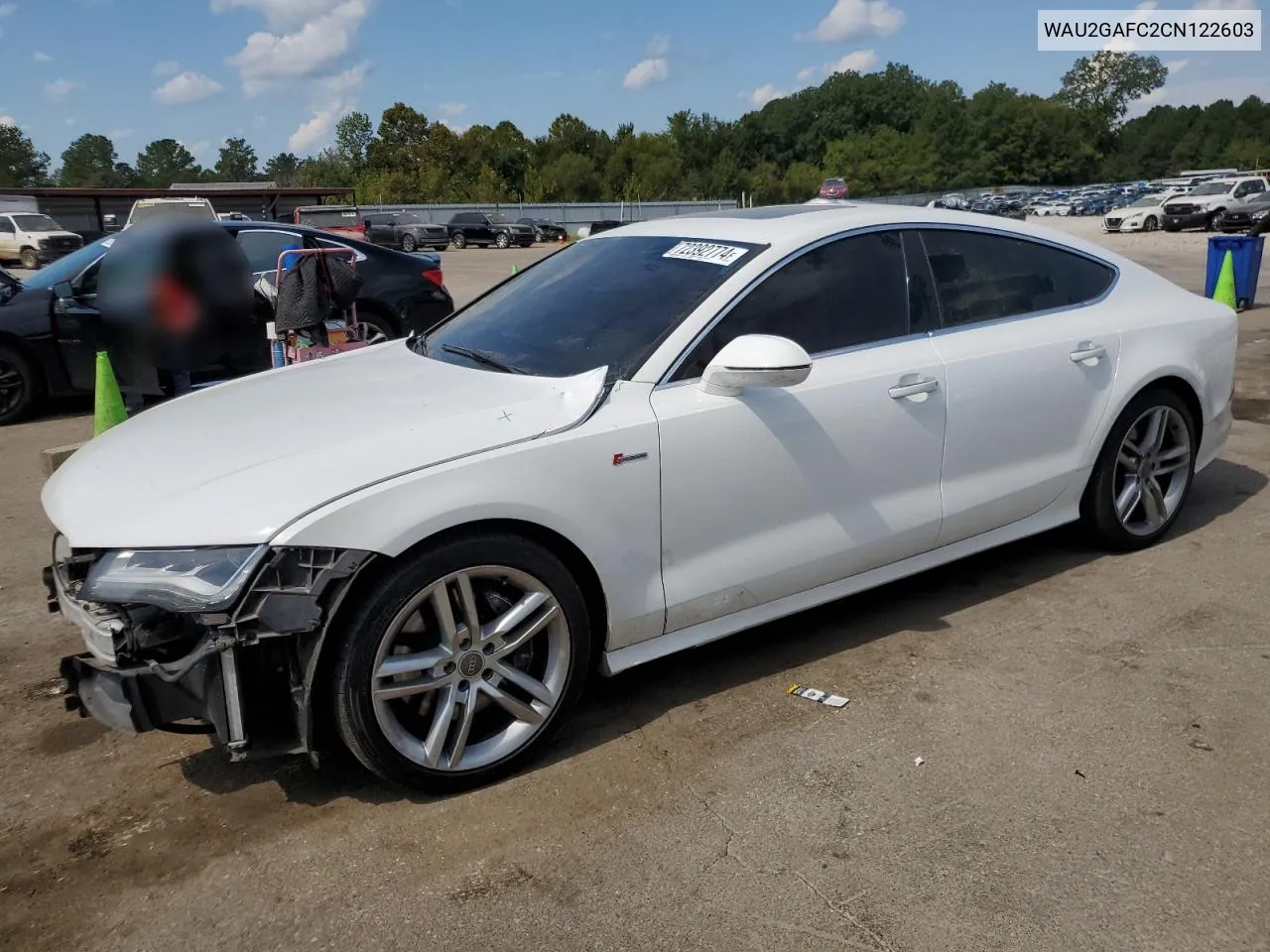 WAU2GAFC2CN122603 2012 Audi A7 Prestige