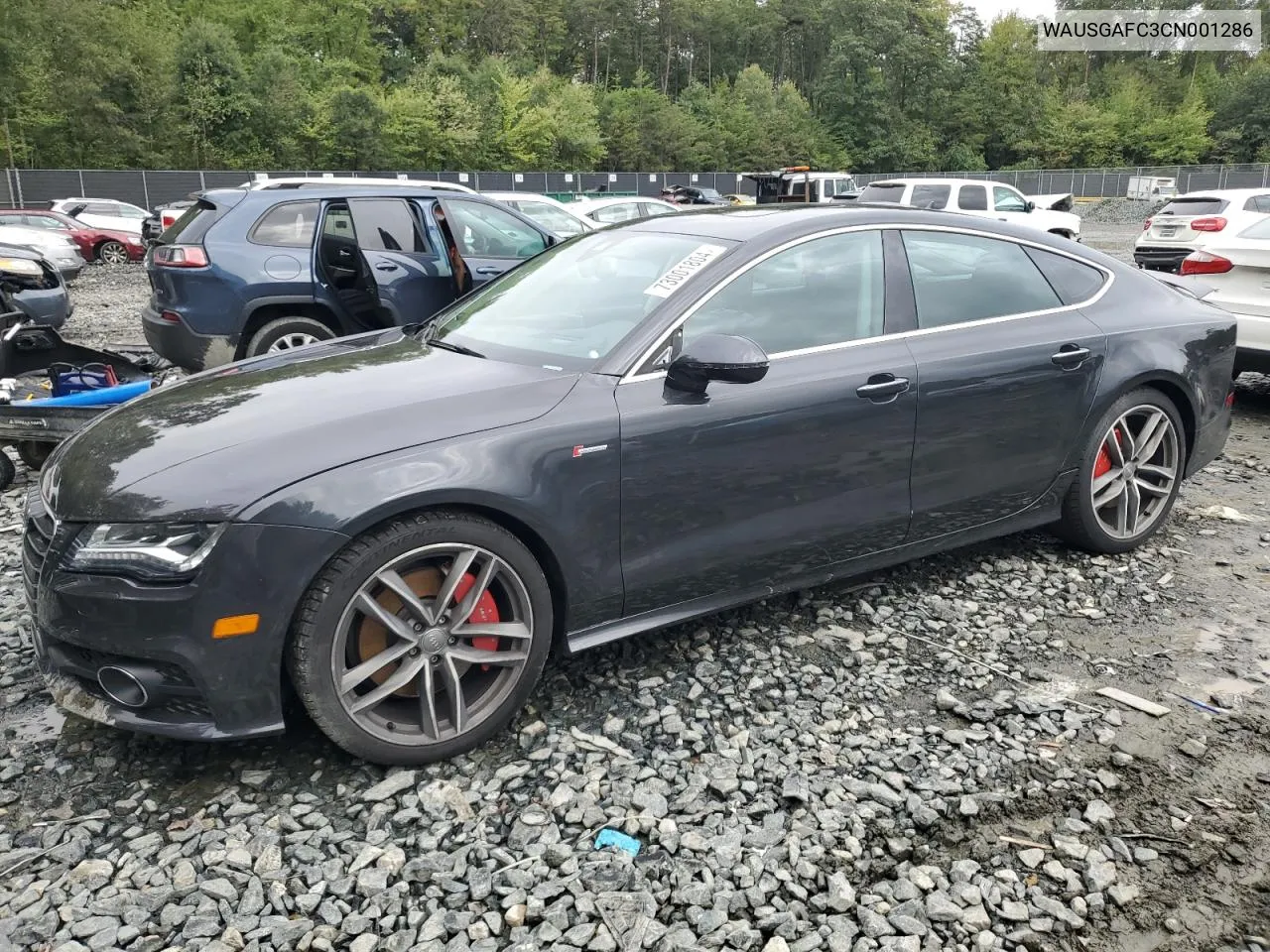 2012 Audi A7 Prestige VIN: WAUSGAFC3CN001286 Lot: 73001804