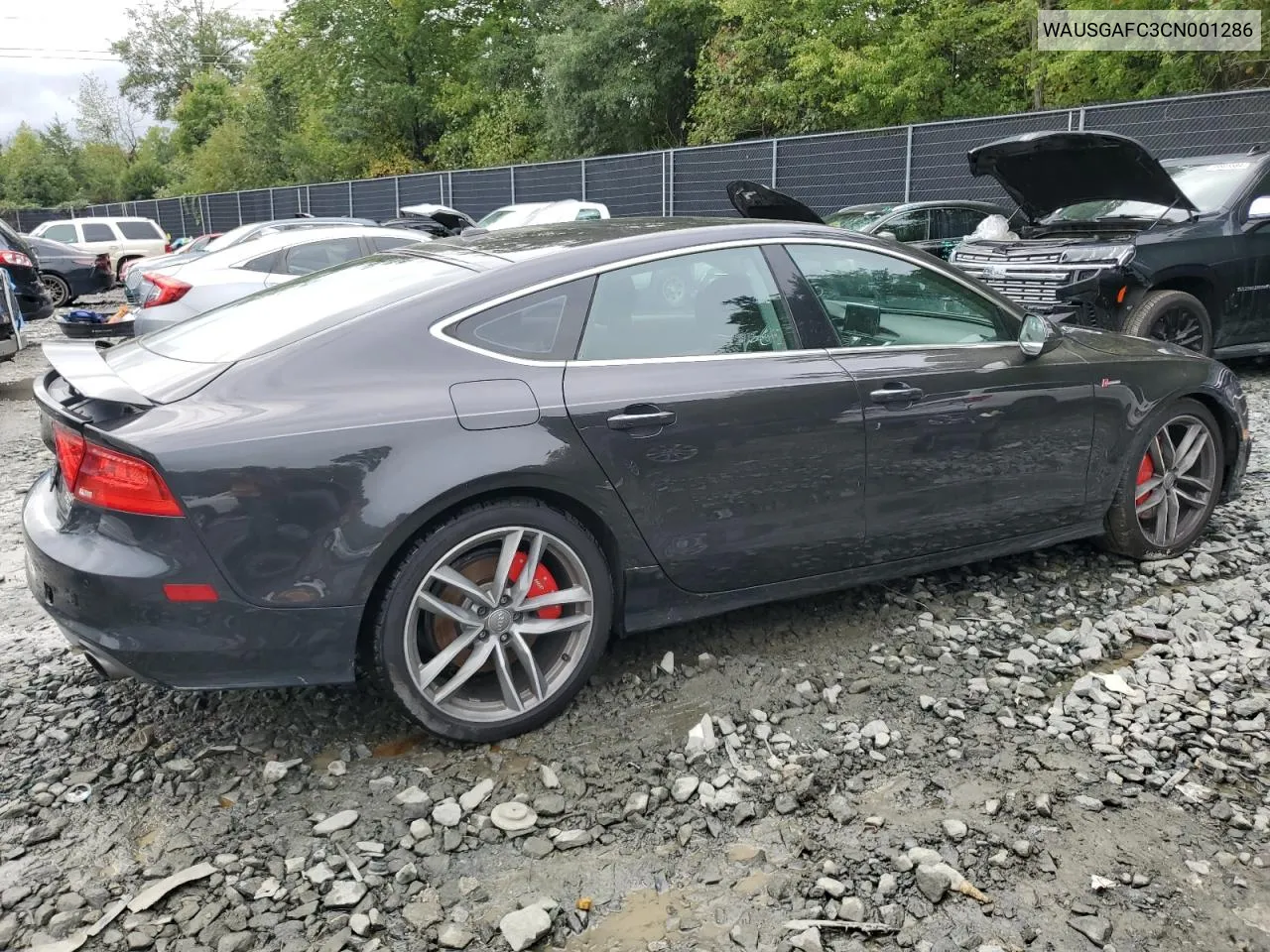 2012 Audi A7 Prestige VIN: WAUSGAFC3CN001286 Lot: 73001804