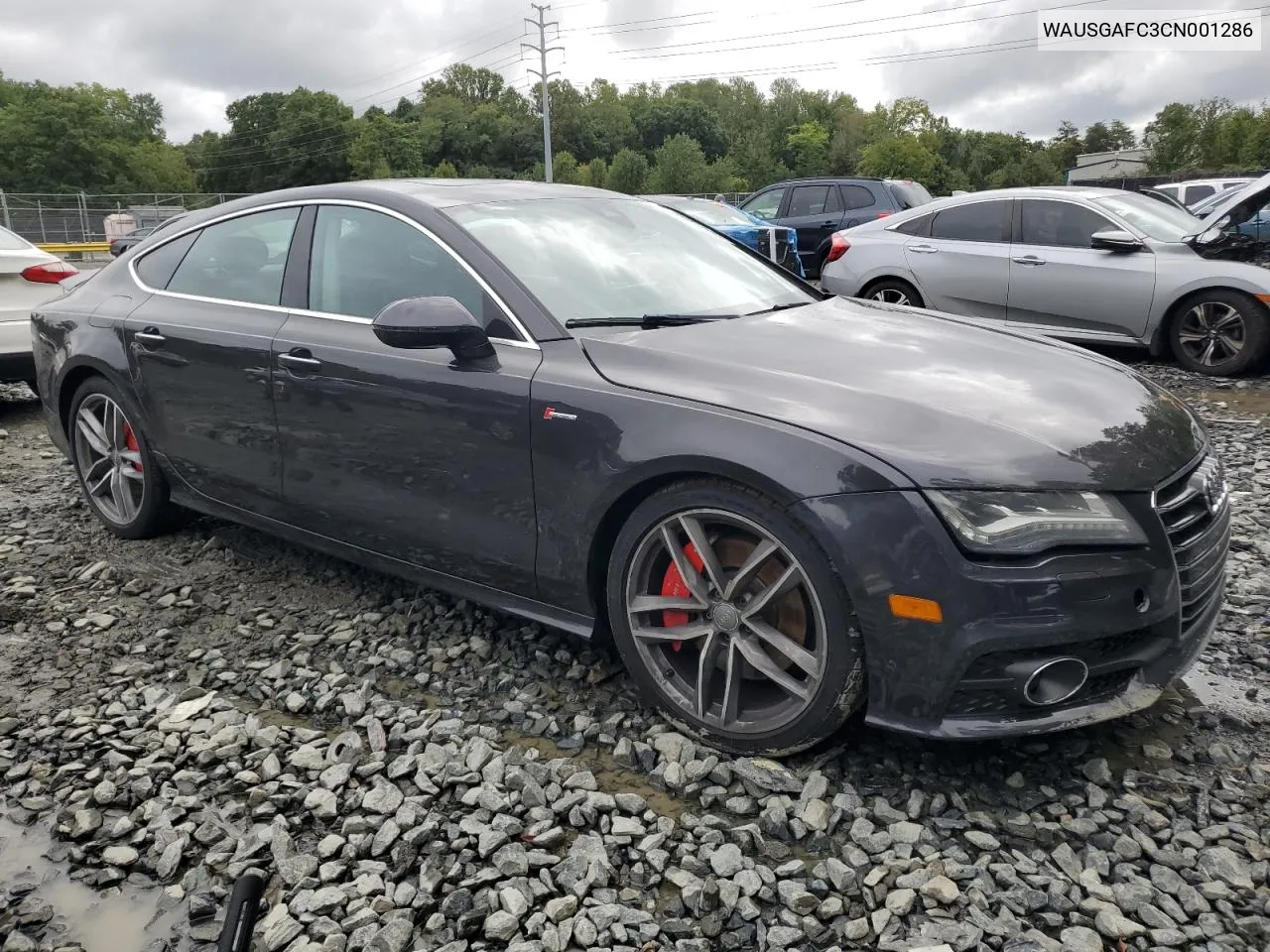 2012 Audi A7 Prestige VIN: WAUSGAFC3CN001286 Lot: 73001804