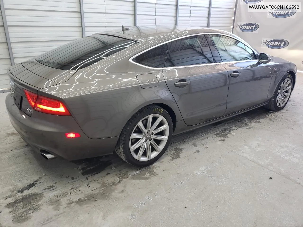 2012 Audi A7 Premium Plus VIN: WAUYGAFC6CN106592 Lot: 76481564