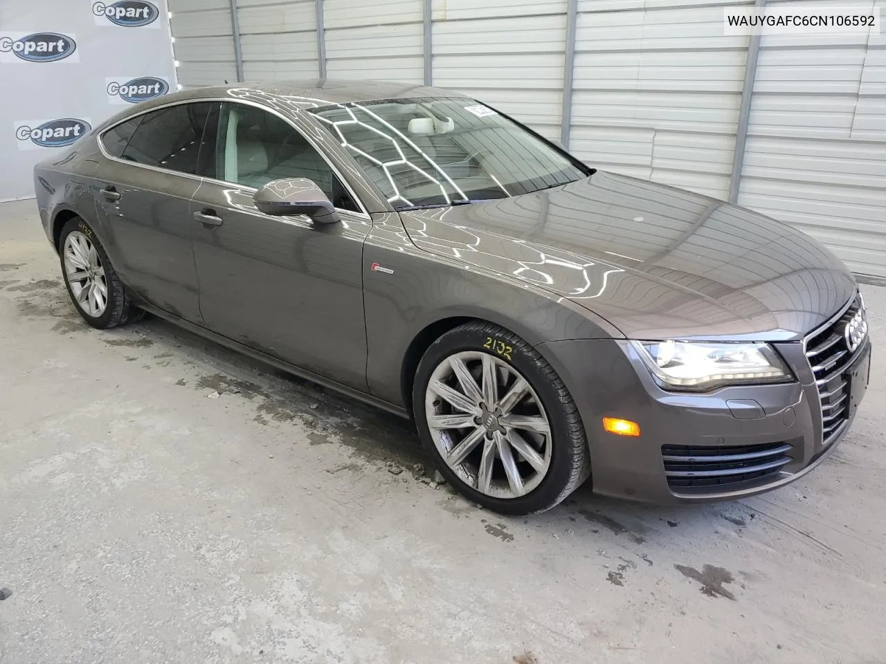 2012 Audi A7 Premium Plus VIN: WAUYGAFC6CN106592 Lot: 76481564