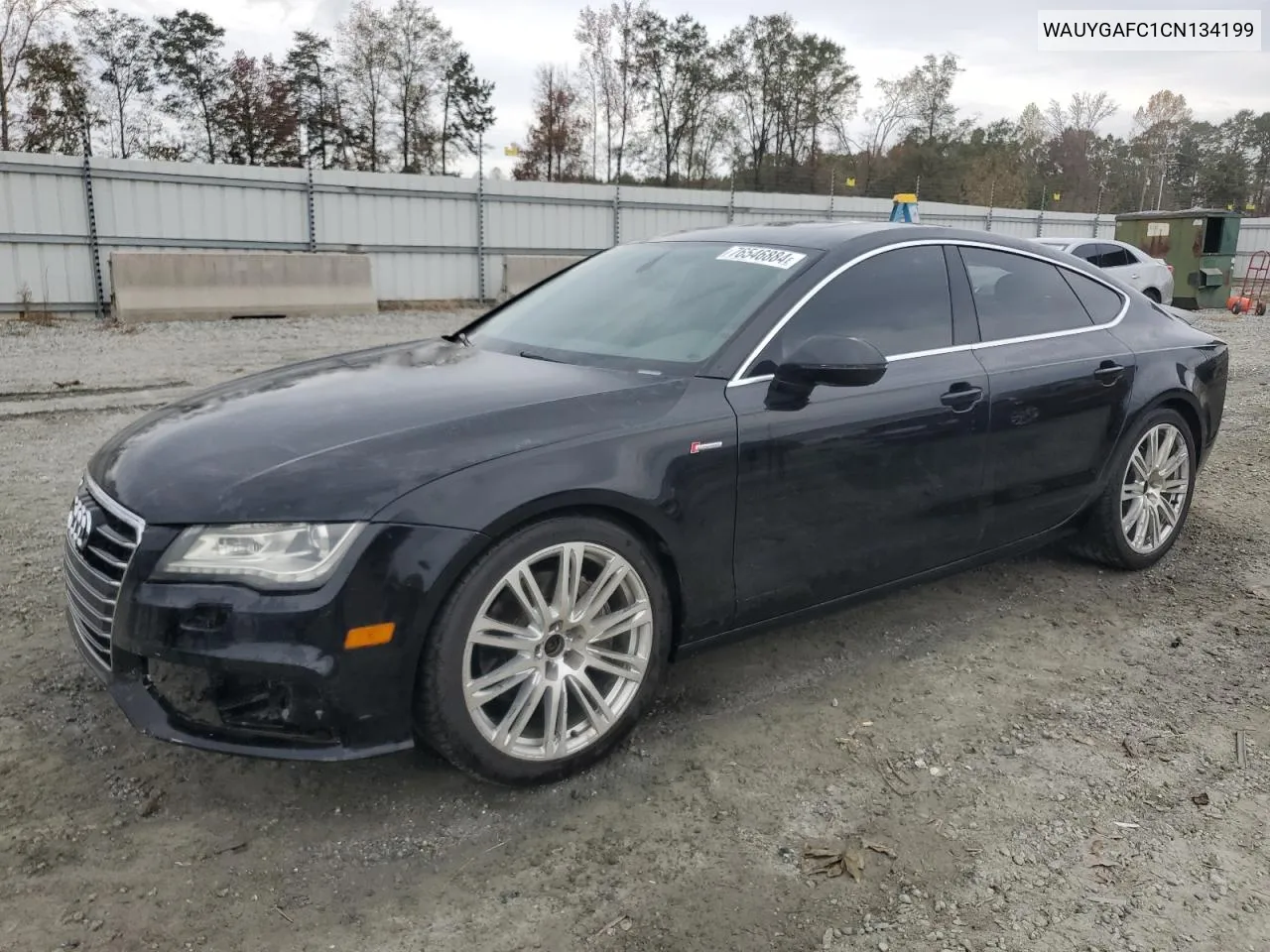 2012 Audi A7 Premium Plus VIN: WAUYGAFC1CN134199 Lot: 76546884