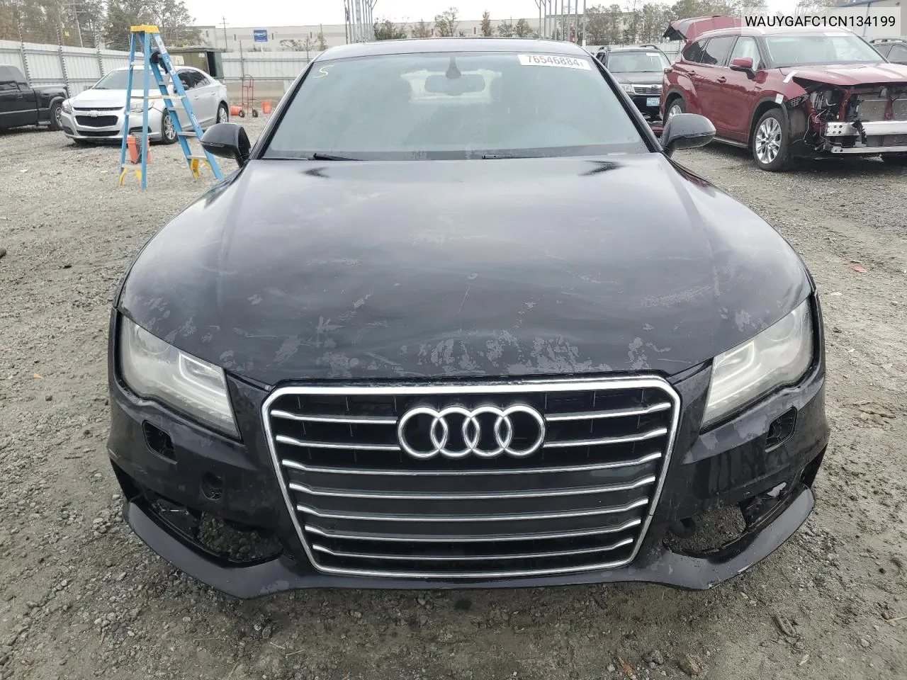 2012 Audi A7 Premium Plus VIN: WAUYGAFC1CN134199 Lot: 76546884