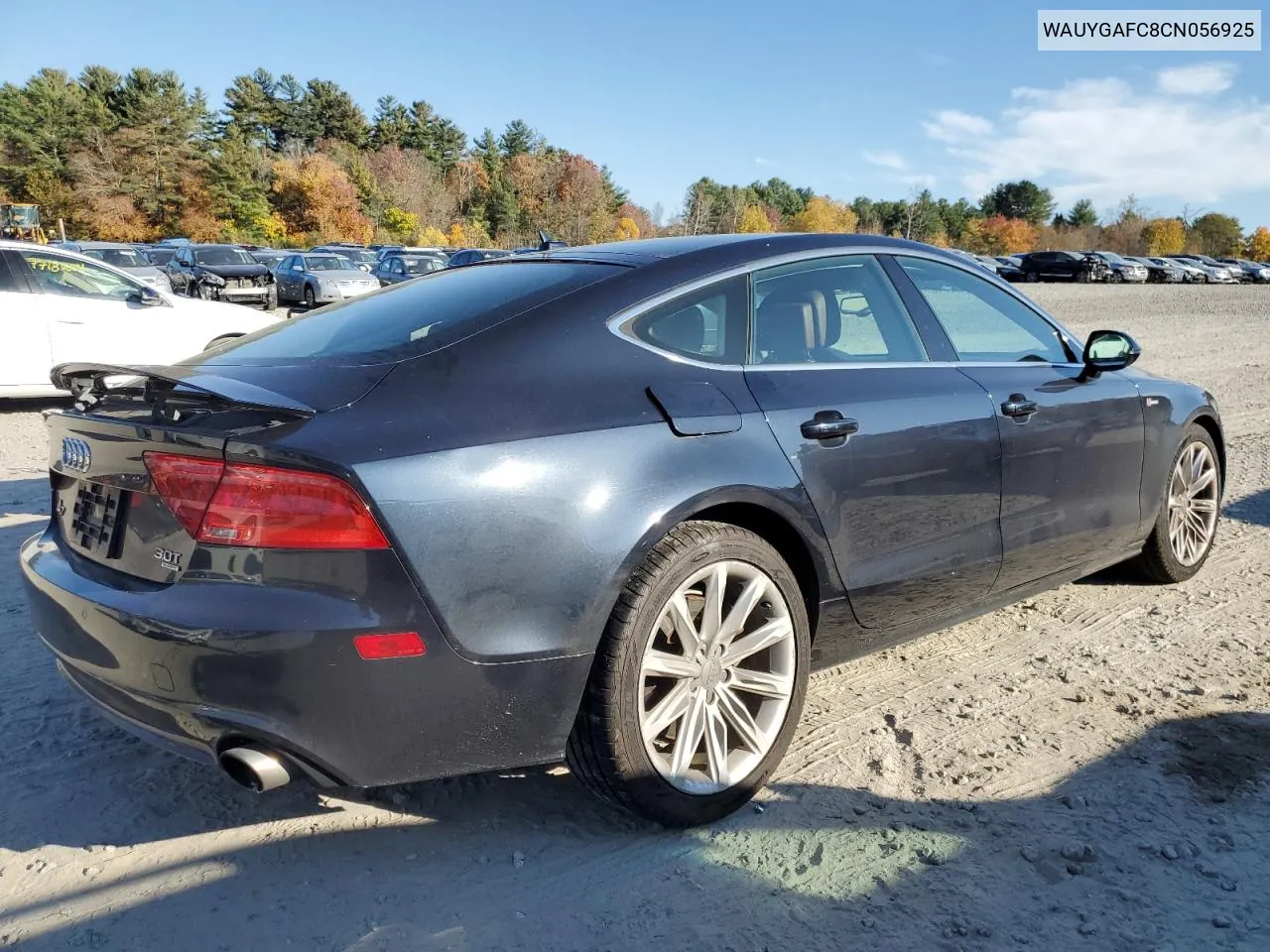 2012 Audi A7 Premium Plus VIN: WAUYGAFC8CN056925 Lot: 76744864