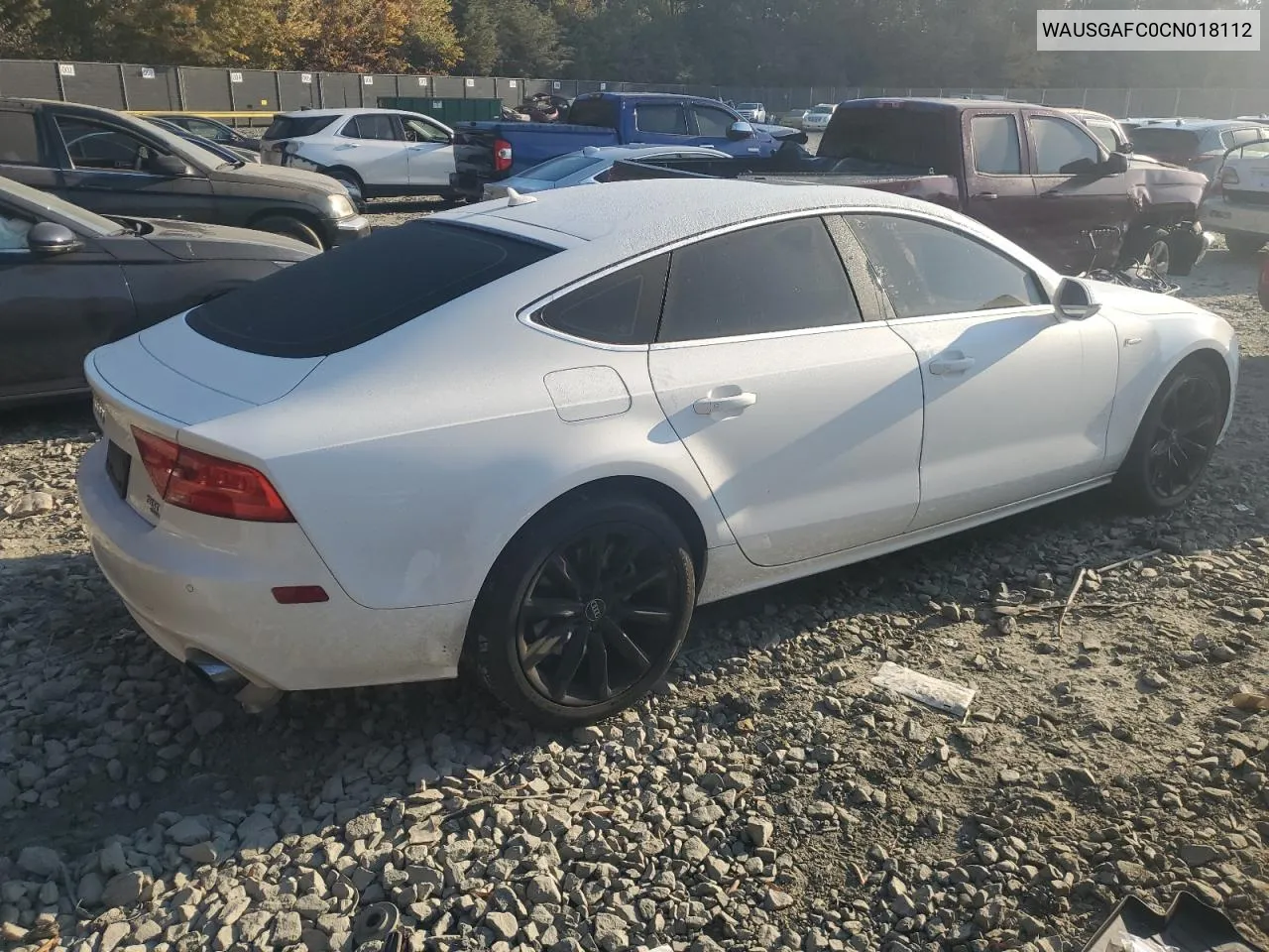 2012 Audi A7 Prestige VIN: WAUSGAFC0CN018112 Lot: 76881104