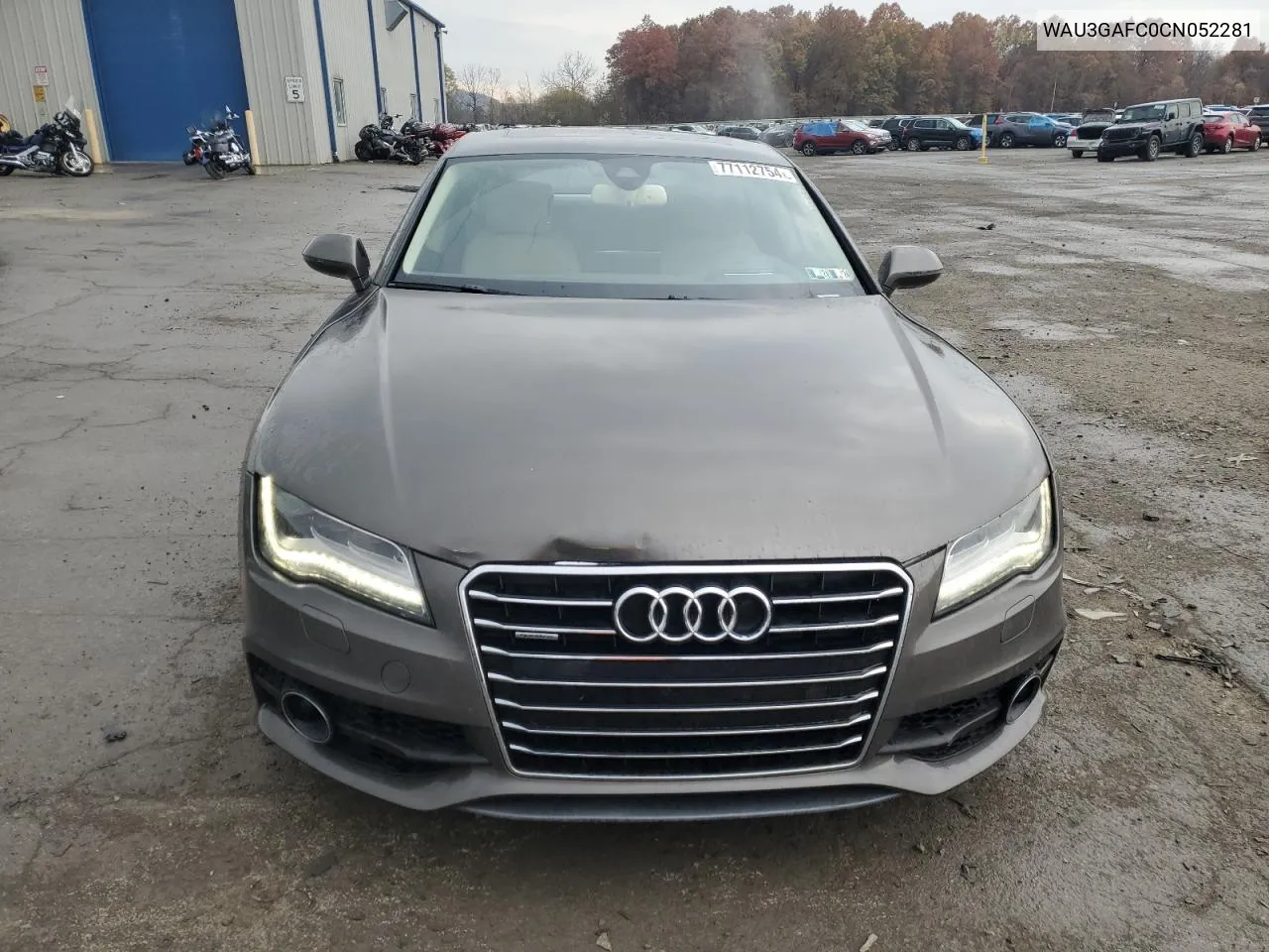 2012 Audi A7 Prestige VIN: WAU3GAFC0CN052281 Lot: 77112754