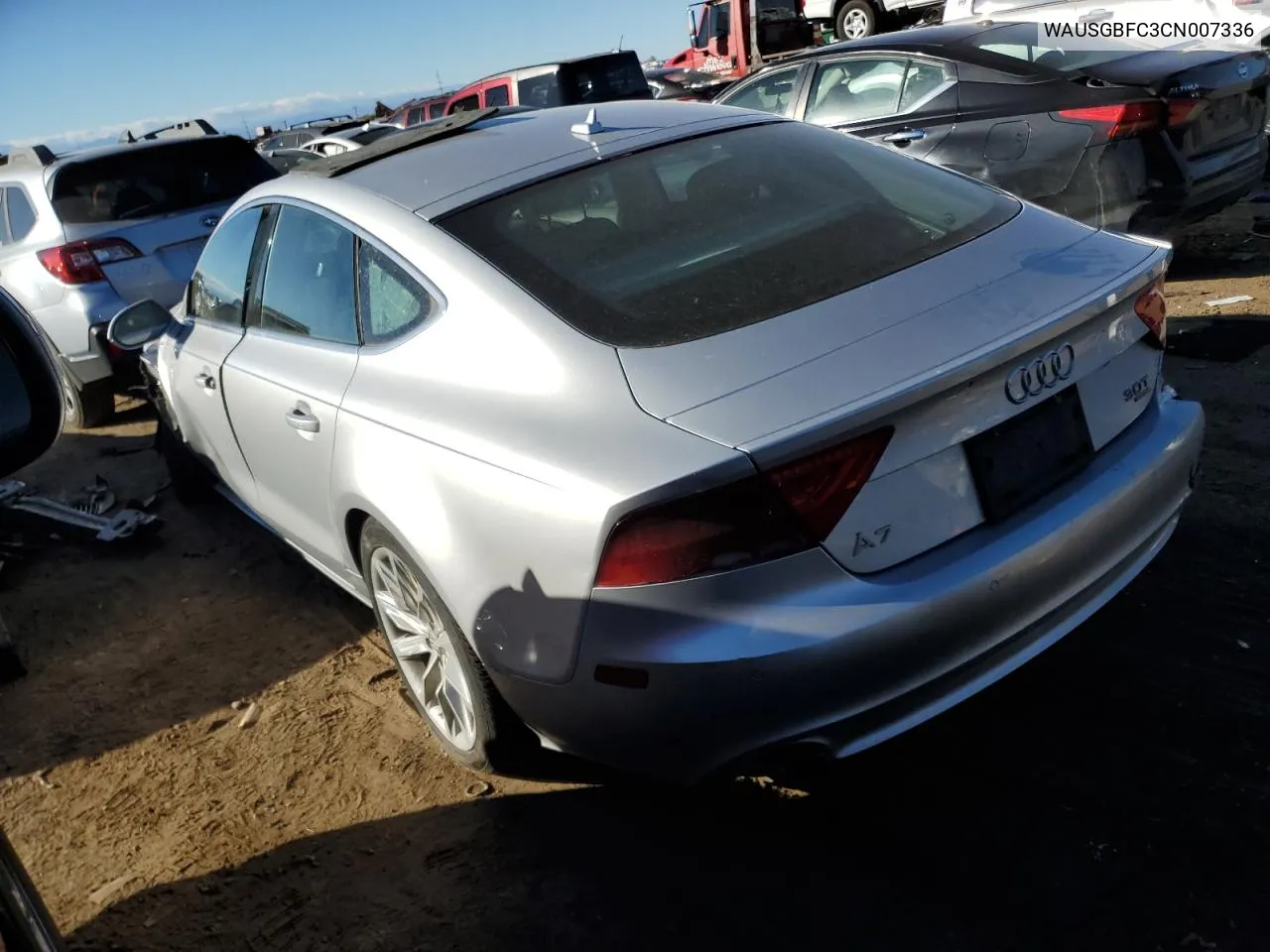 2012 Audi A7 Prestige VIN: WAUSGBFC3CN007336 Lot: 77225574