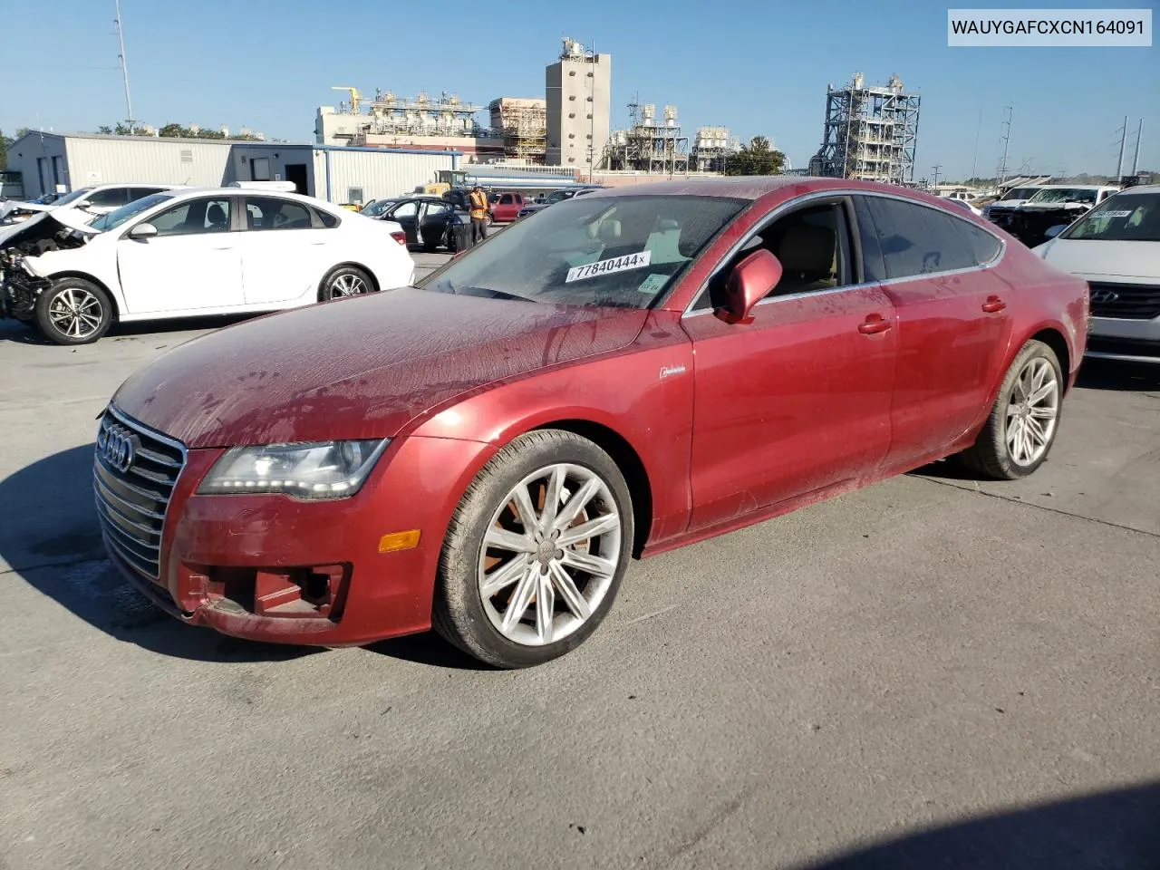 2012 Audi A7 Premium Plus VIN: WAUYGAFCXCN164091 Lot: 77840444