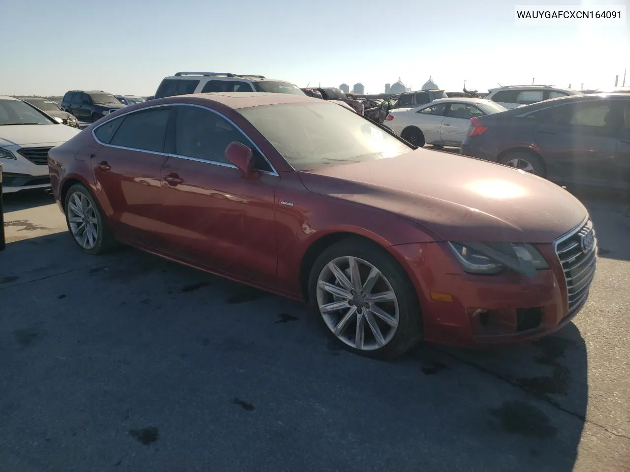 2012 Audi A7 Premium Plus VIN: WAUYGAFCXCN164091 Lot: 77840444