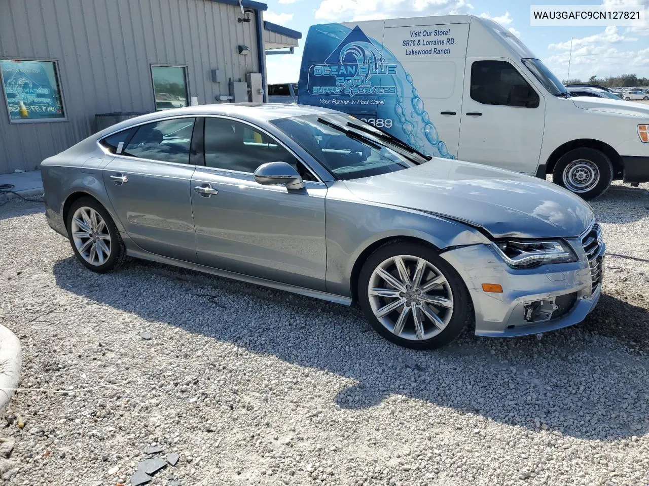 2012 Audi A7 Prestige VIN: WAU3GAFC9CN127821 Lot: 78164704